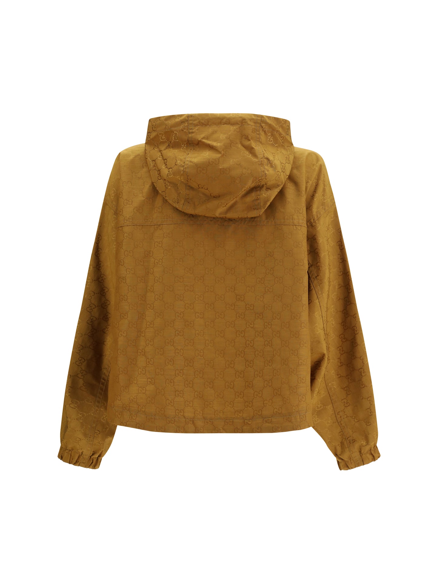 Gucci Women Short Technical Jacquard Jacket With All-Over Gg Motif GUCCI