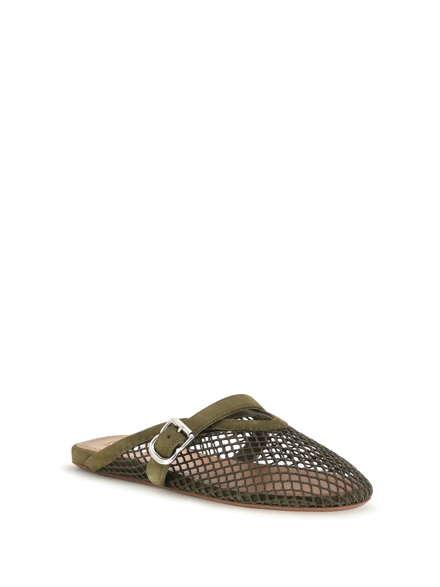 Alaïa Women Flat Mesh Mules ALAIA