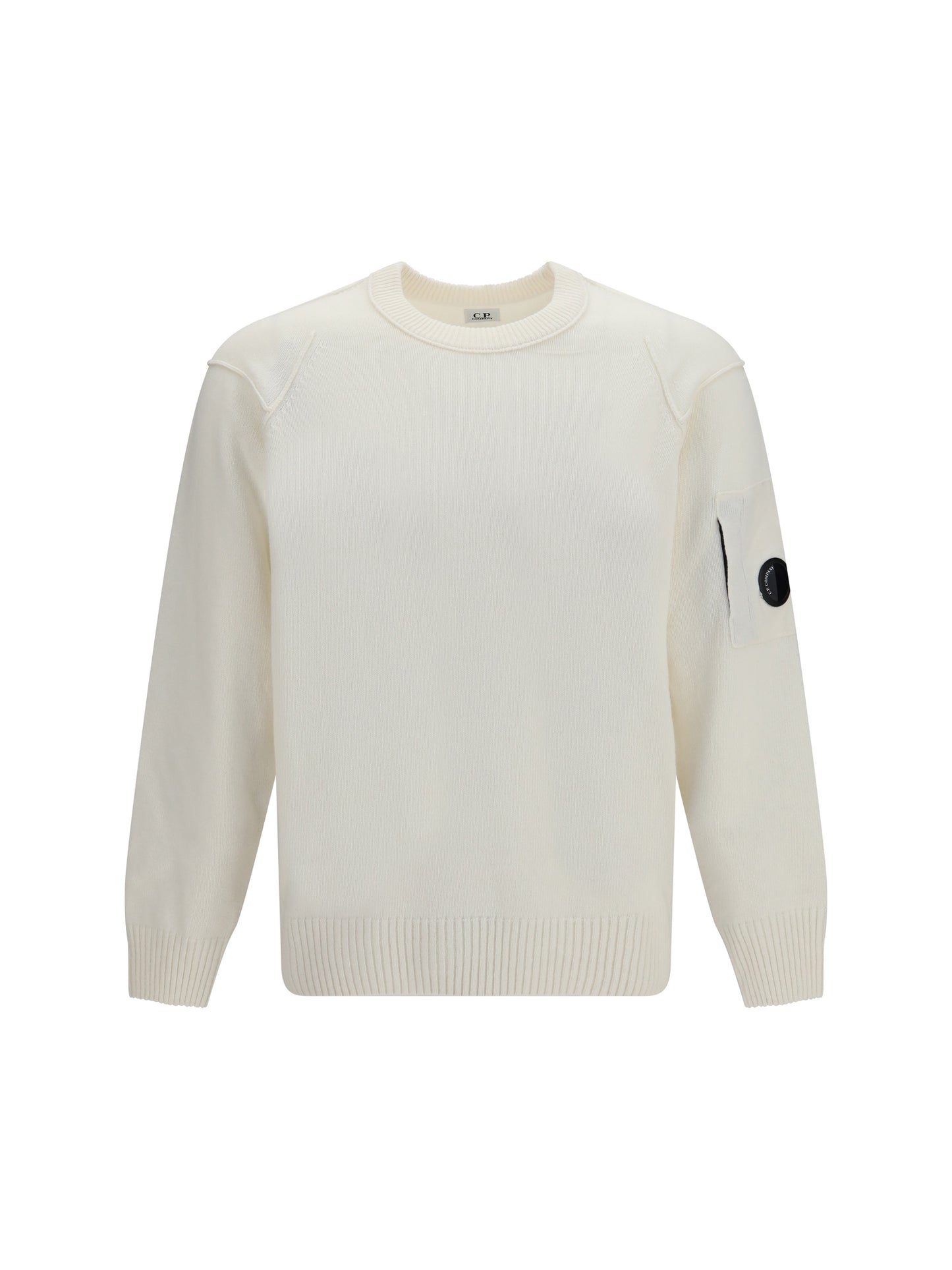 C.P. Company Men Grs Lambswool Crewneck Sweater C.P. COMPANY