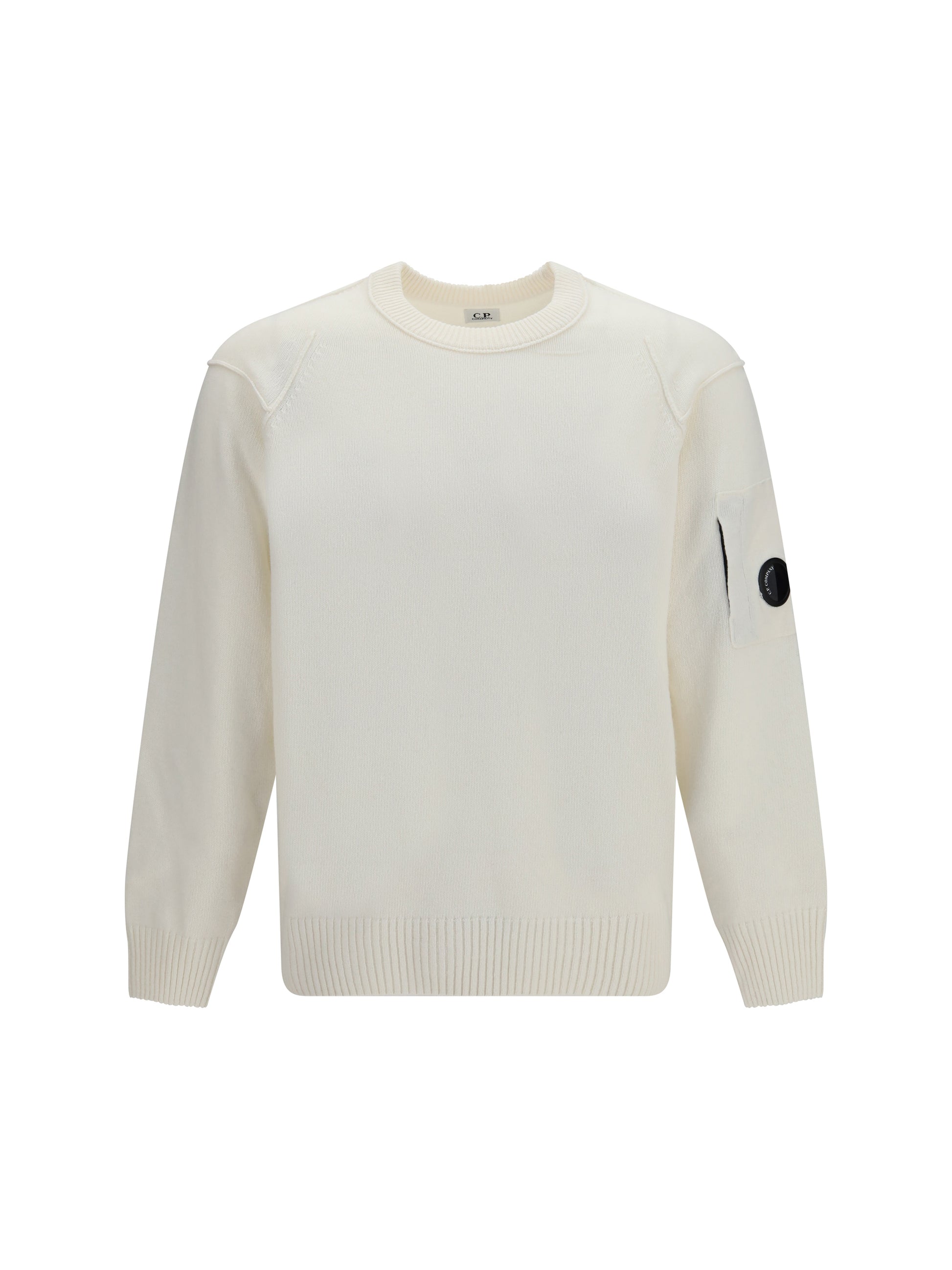 C.P. Company Men Grs Lambswool Crewneck Sweater C.P. COMPANY