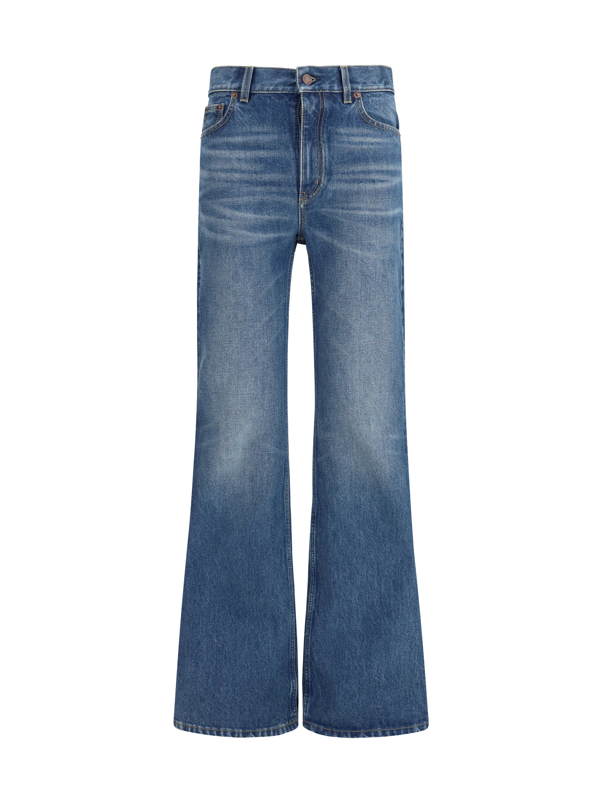 Chloé Women Jeans Flared In Organic Cotton Denim CHLOE