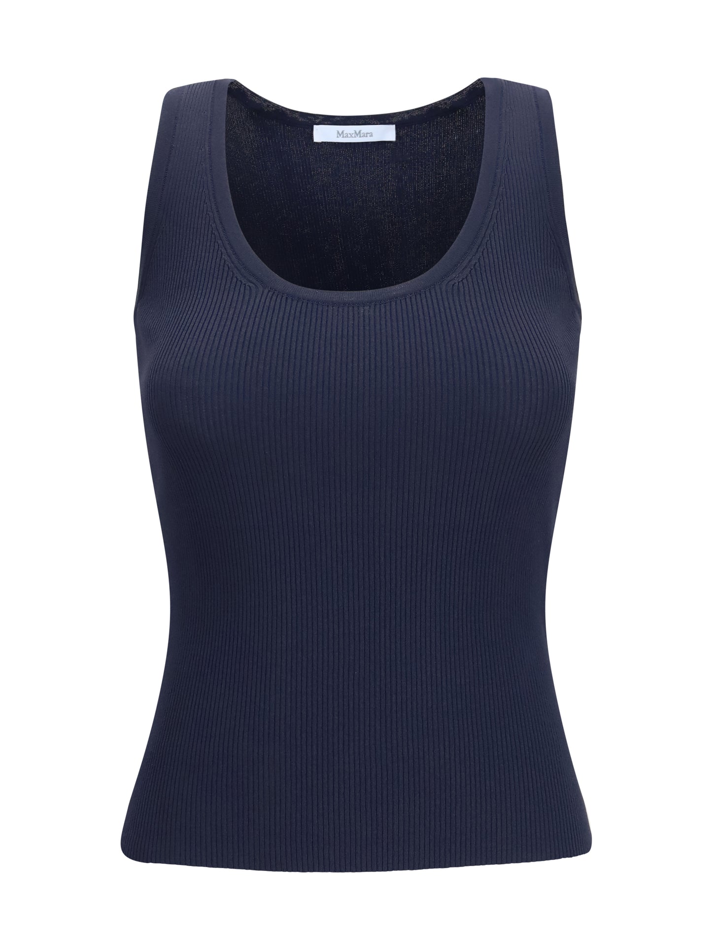 Max Mara Women Ribbed Jersey Tank Top MAX MARA