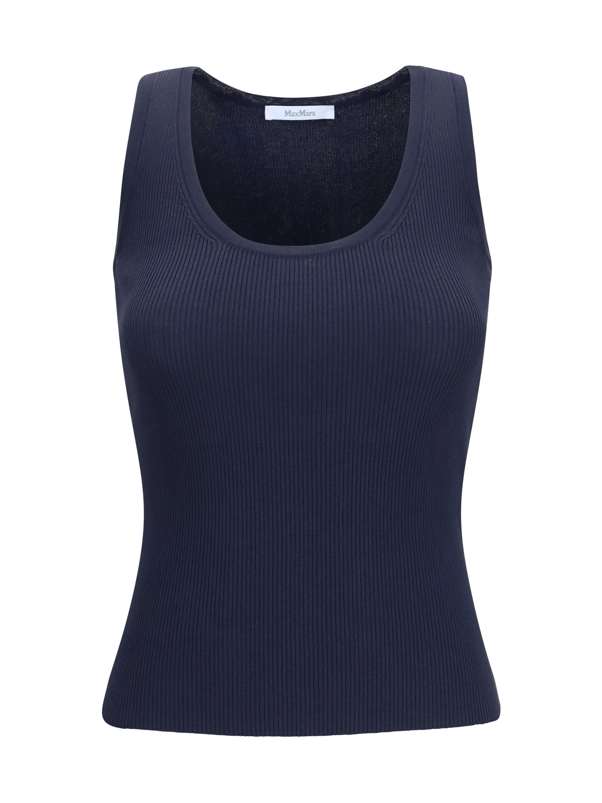Max Mara Women Ribbed Jersey Tank Top MAX MARA