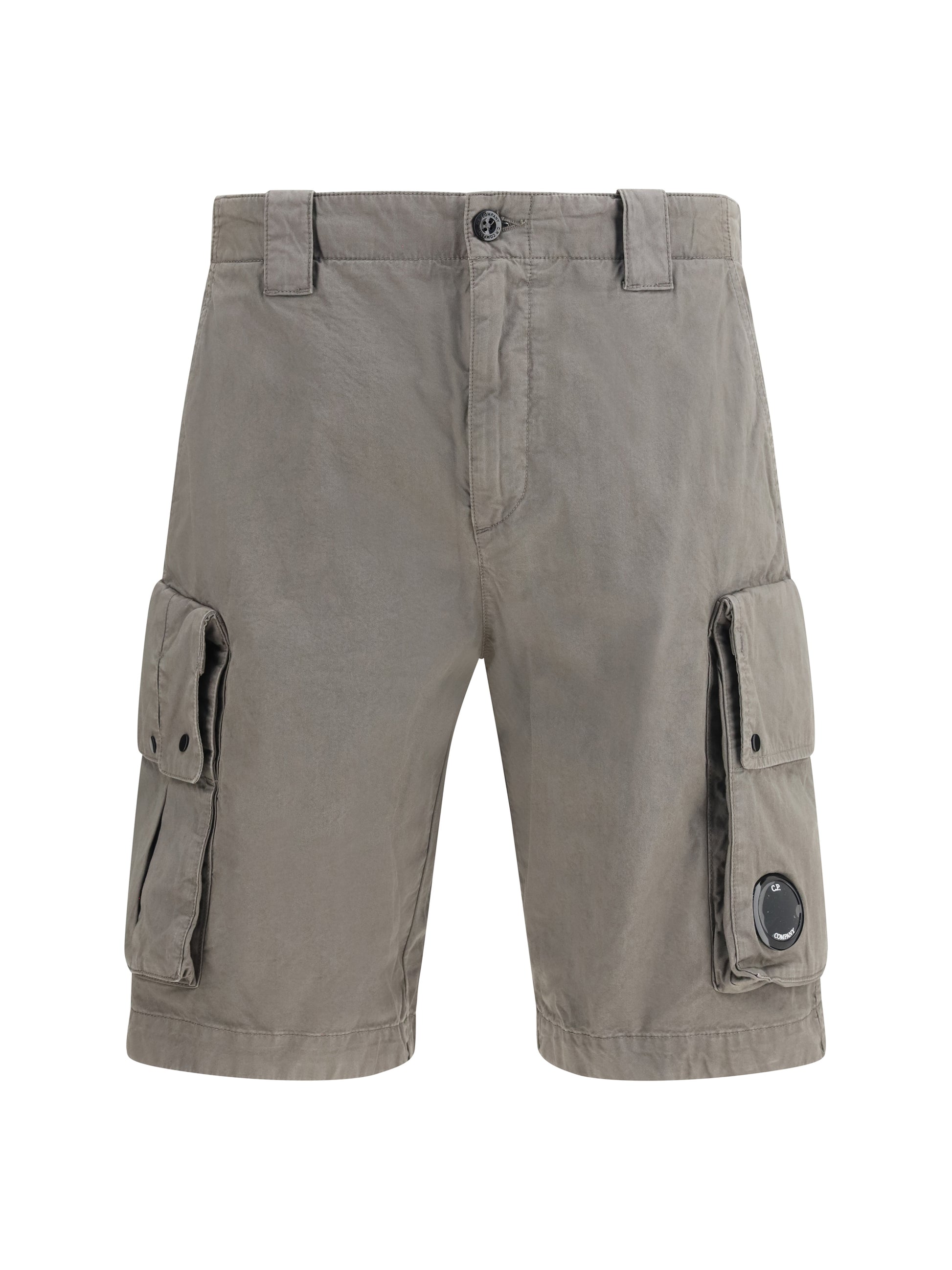 C.P. Company Men Cotton Gabardine Bermuda Shorts C.P. COMPANY