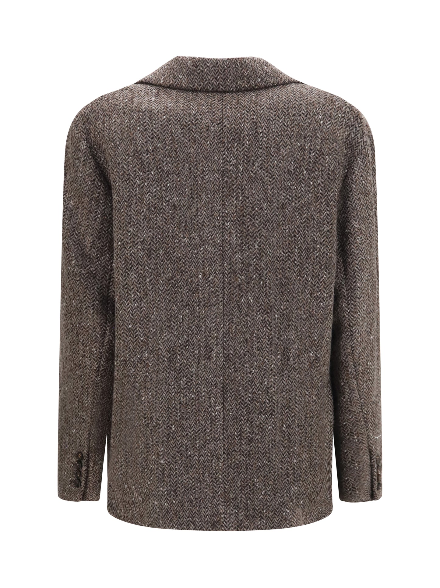 Brunello Cucinelli Women Single-Breasted Virgin Wool Blend Jacket BRUNELLO CUCINELLI