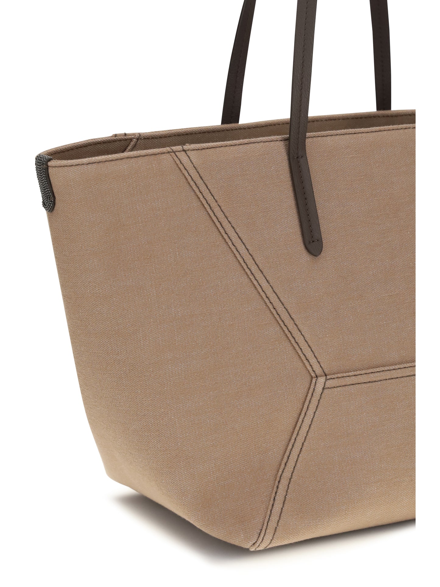 Brunello Cucinelli Women Canvas Shoulder Bag BRUNELLO CUCINELLI