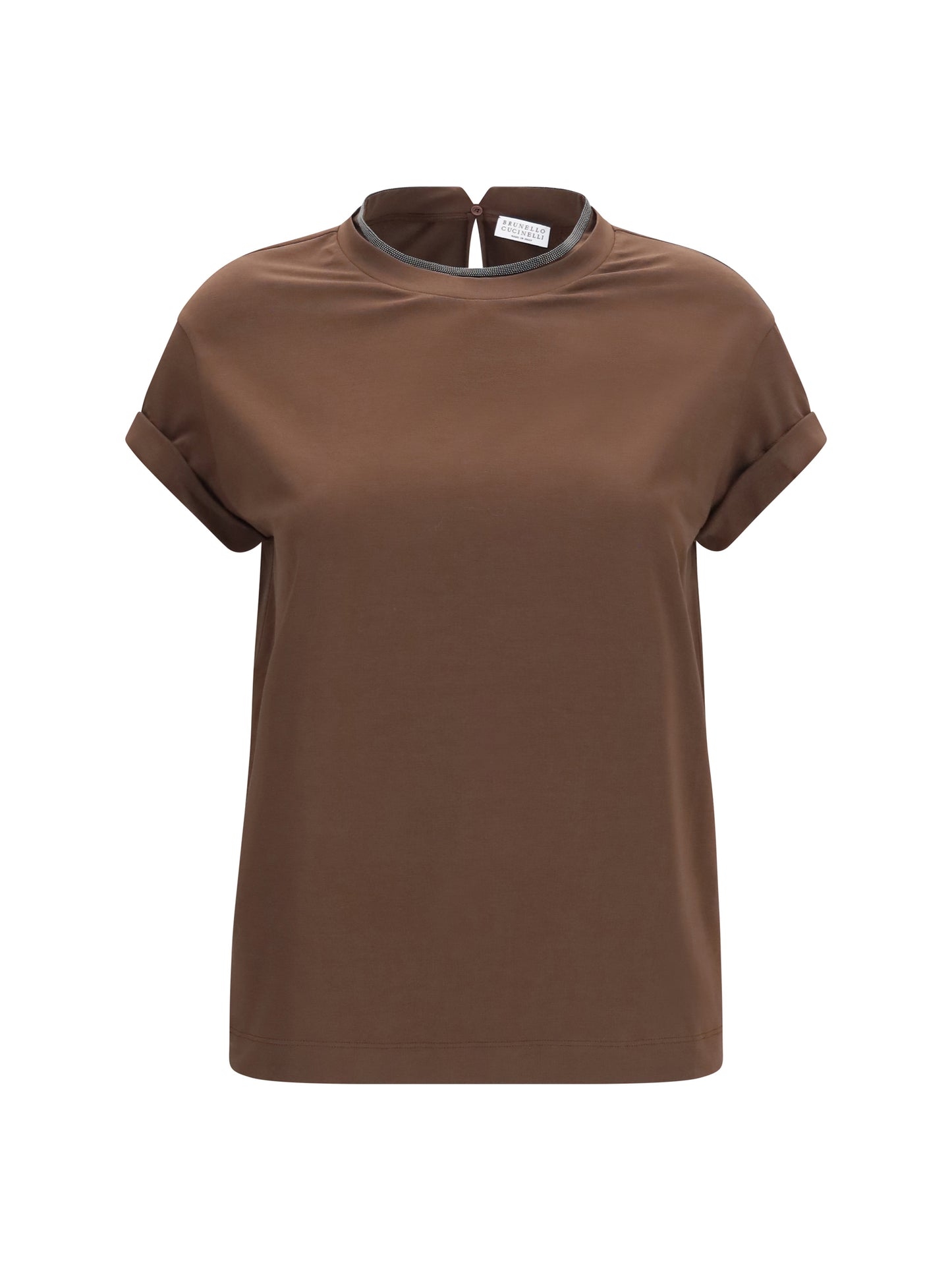 Brunello Cucinelli Women Cotton T-Shirt BRUNELLO CUCINELLI