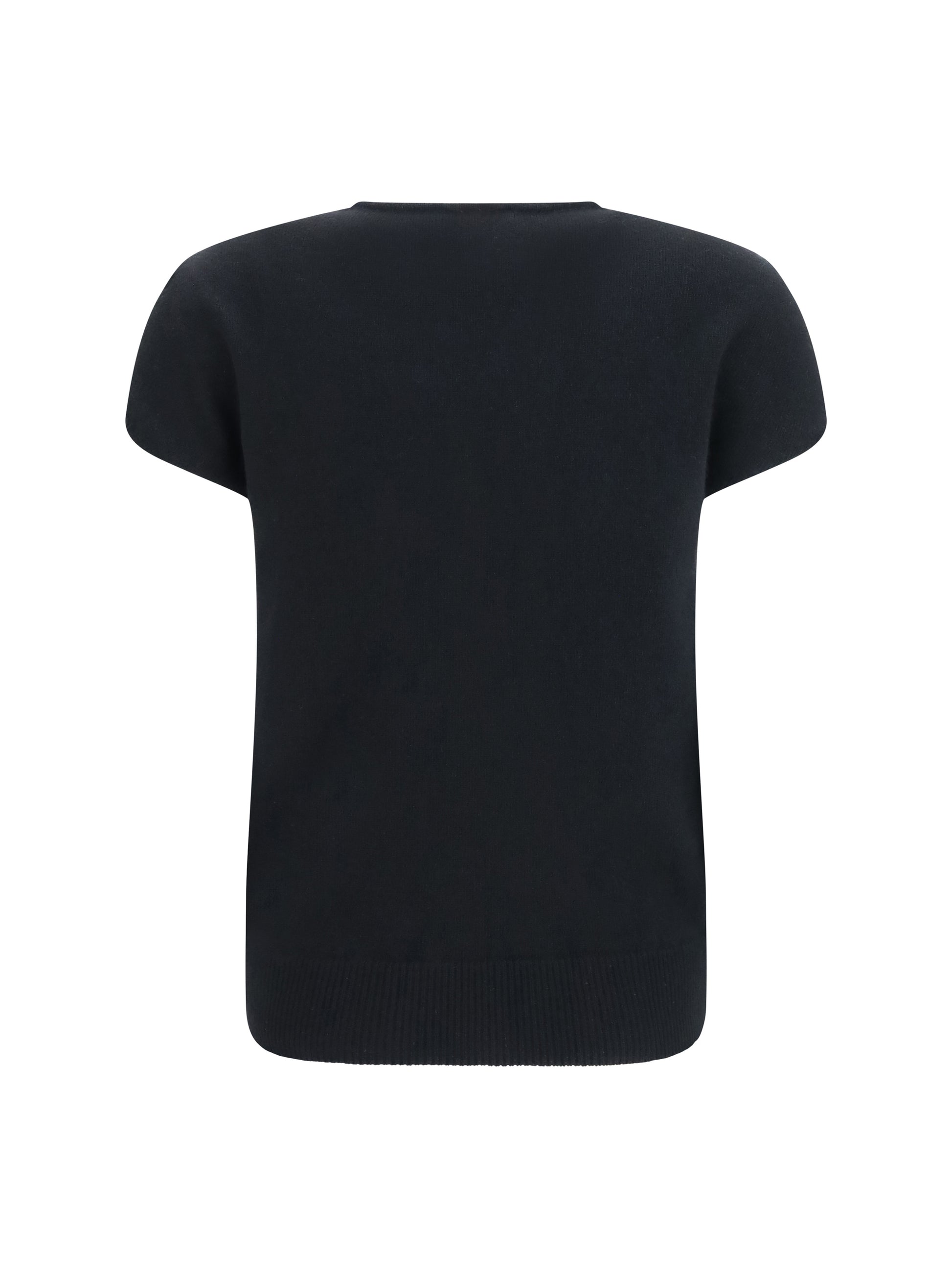 Balmain Women Sleeveless Wool And Cashmere Sweater BALMAIN