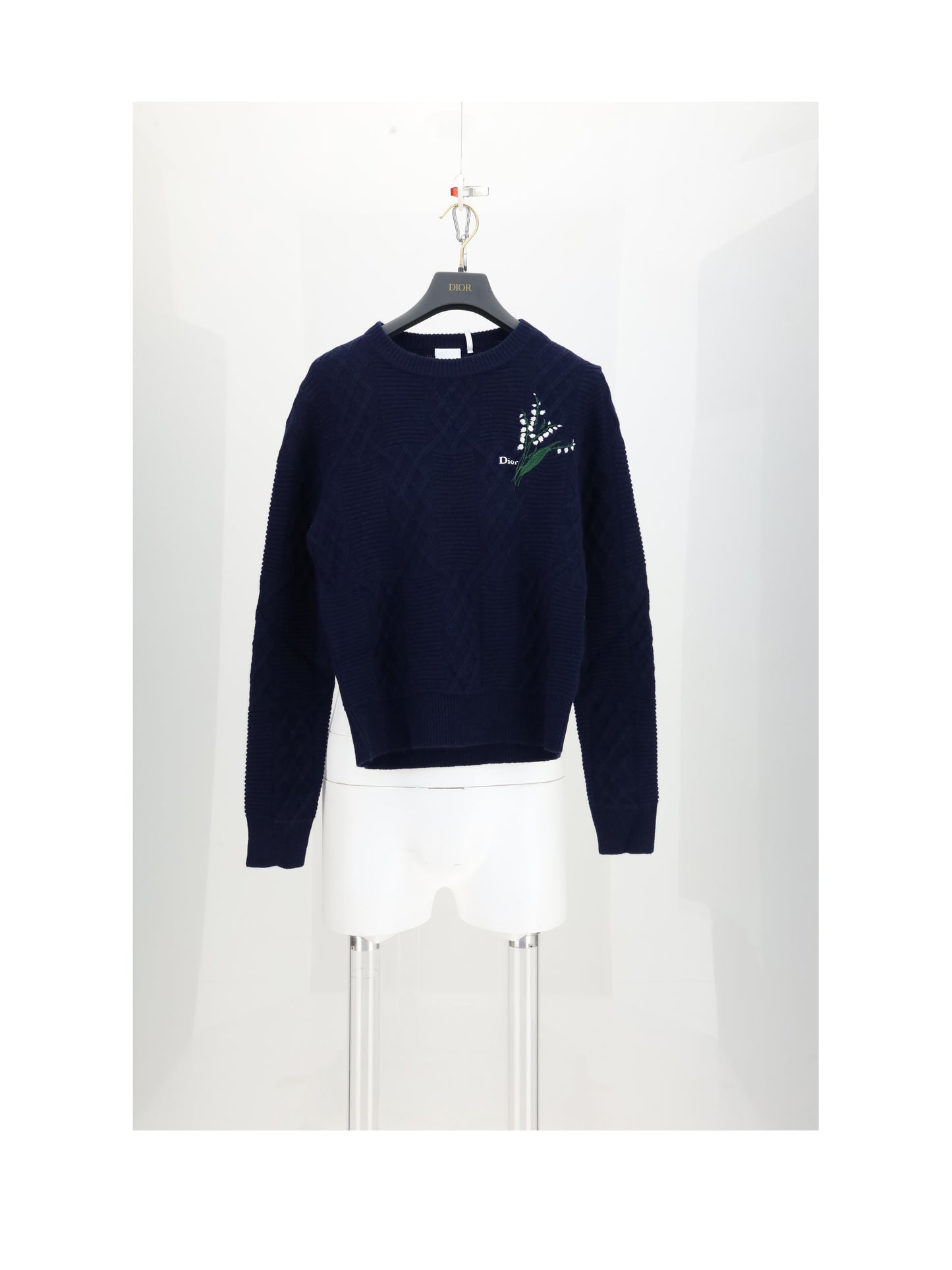 Dior Women Ni-Cable + Brod Knit CHRISTIAN DIOR