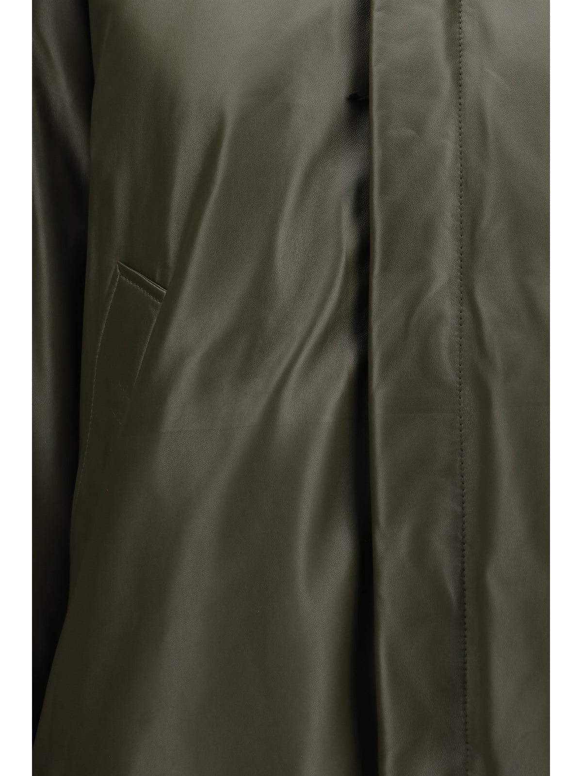 Bottega Veneta Women Glossy Leather Padded Jacket BOTTEGA VENETA