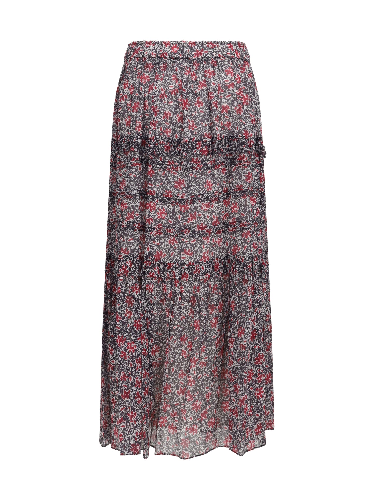 Marant Etoile Women Volomia Long Ruffled Skirt ISABEL MARANT ETOILE