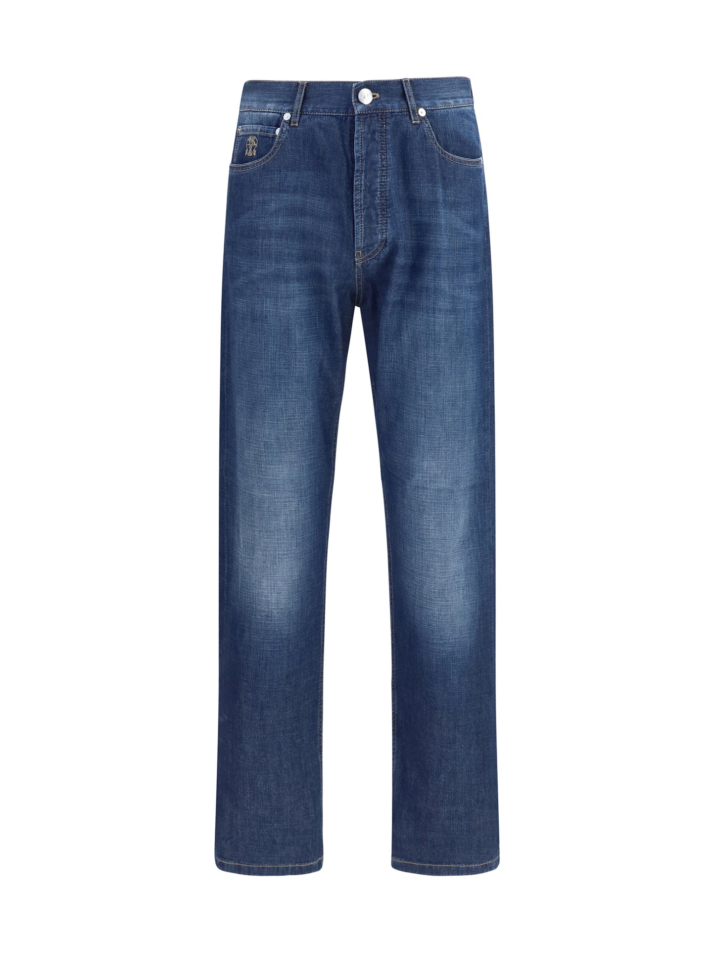 Brunello Cucinelli Men Lightweight Denim Pants BRUNELLO CUCINELLI