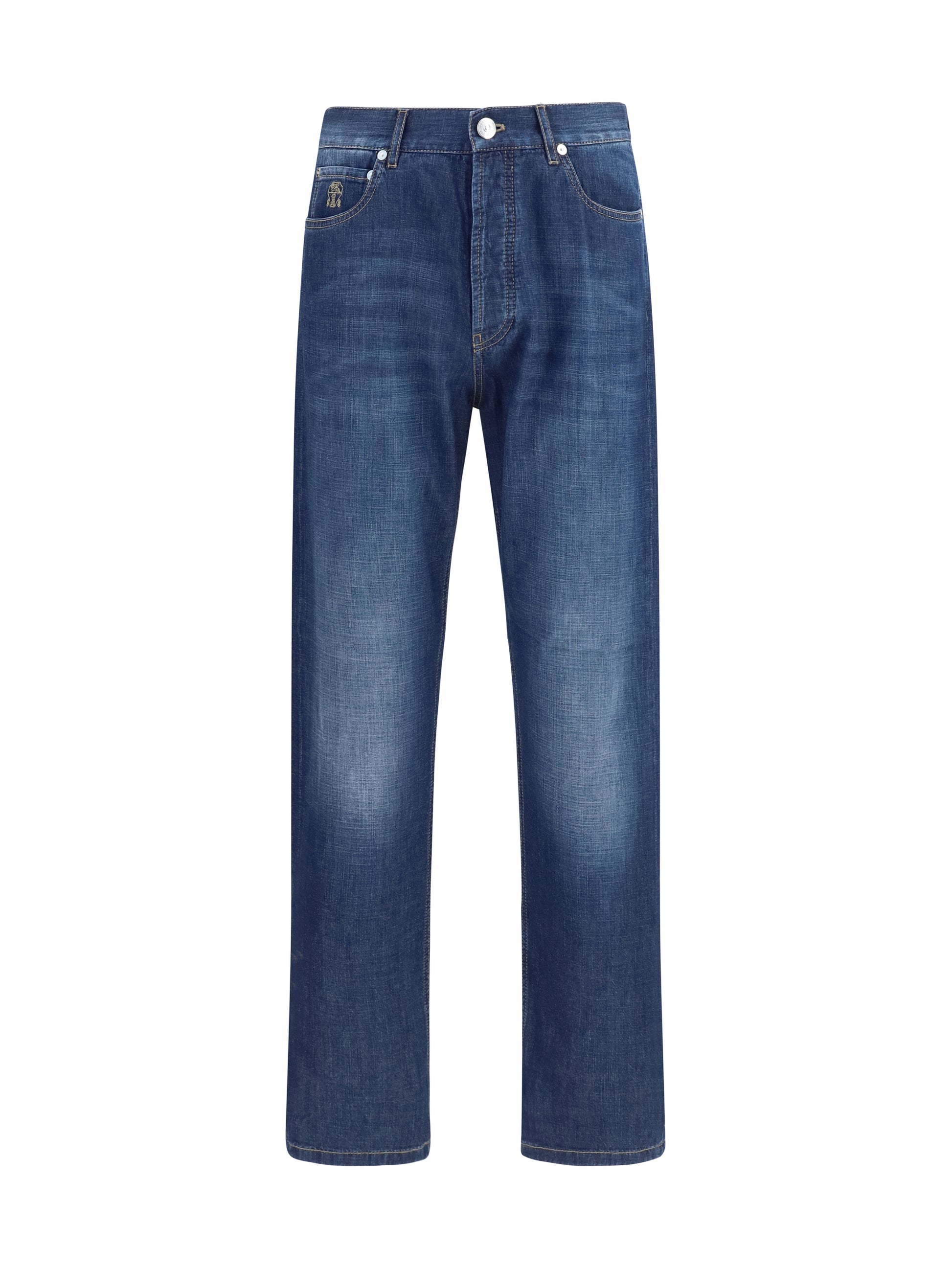 Brunello Cucinelli Men Lightweight Denim Pants BRUNELLO CUCINELLI
