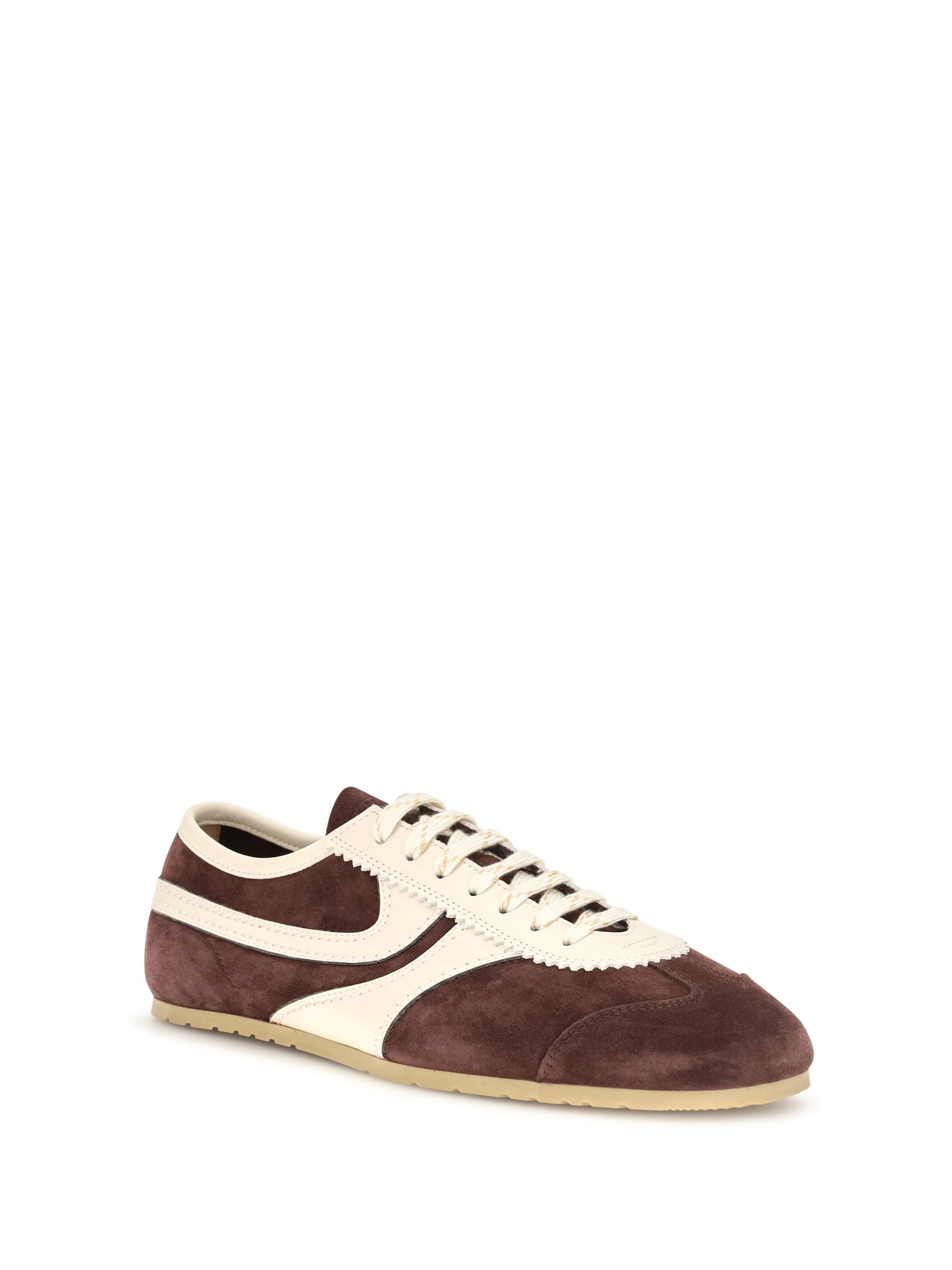 Dries Van Noten Men Leather Panelled Sneakers DRIES VAN NOTEN