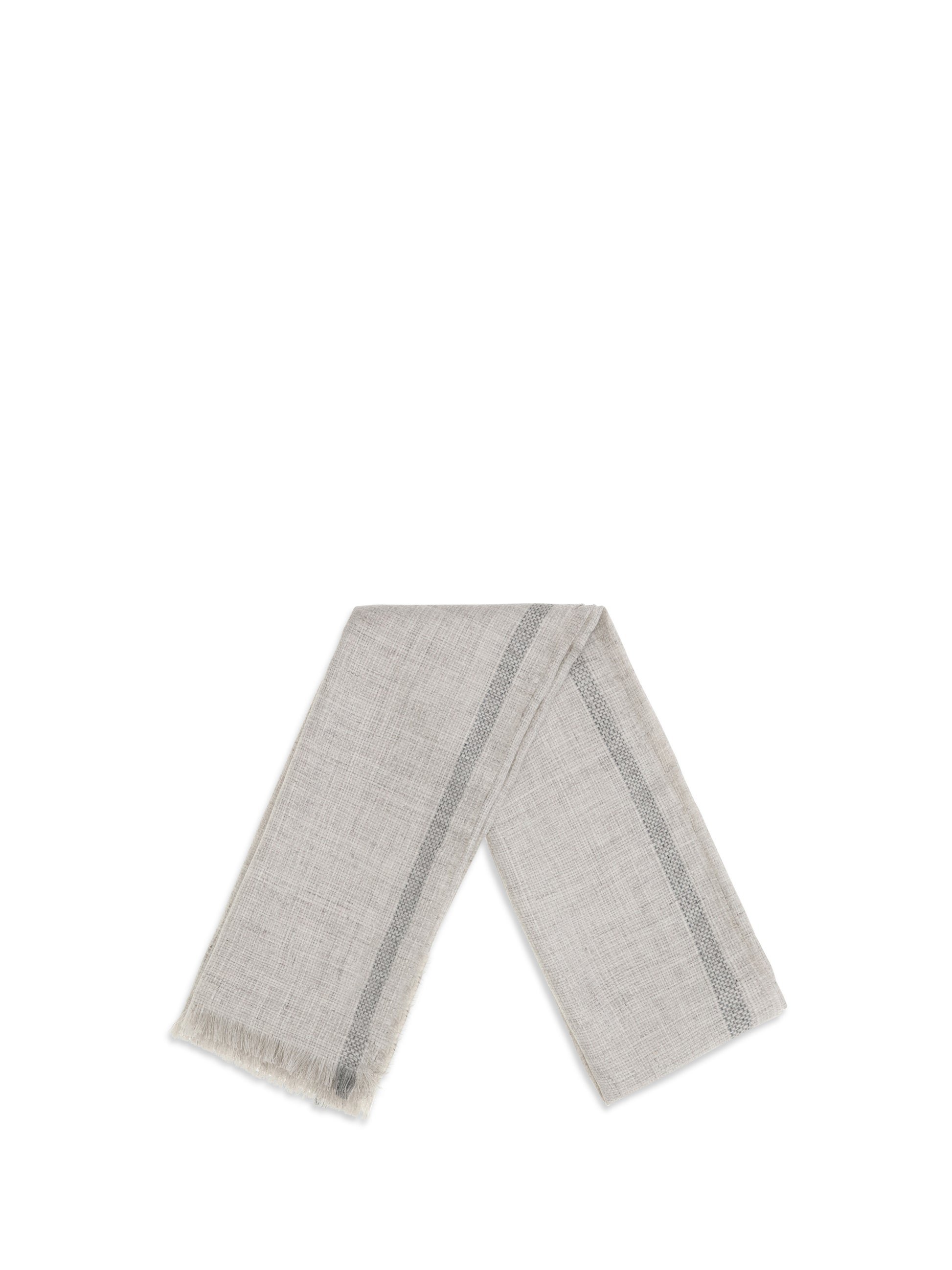 Brunello Cucinelli Men Fringed Scarf BRUNELLO CUCINELLI