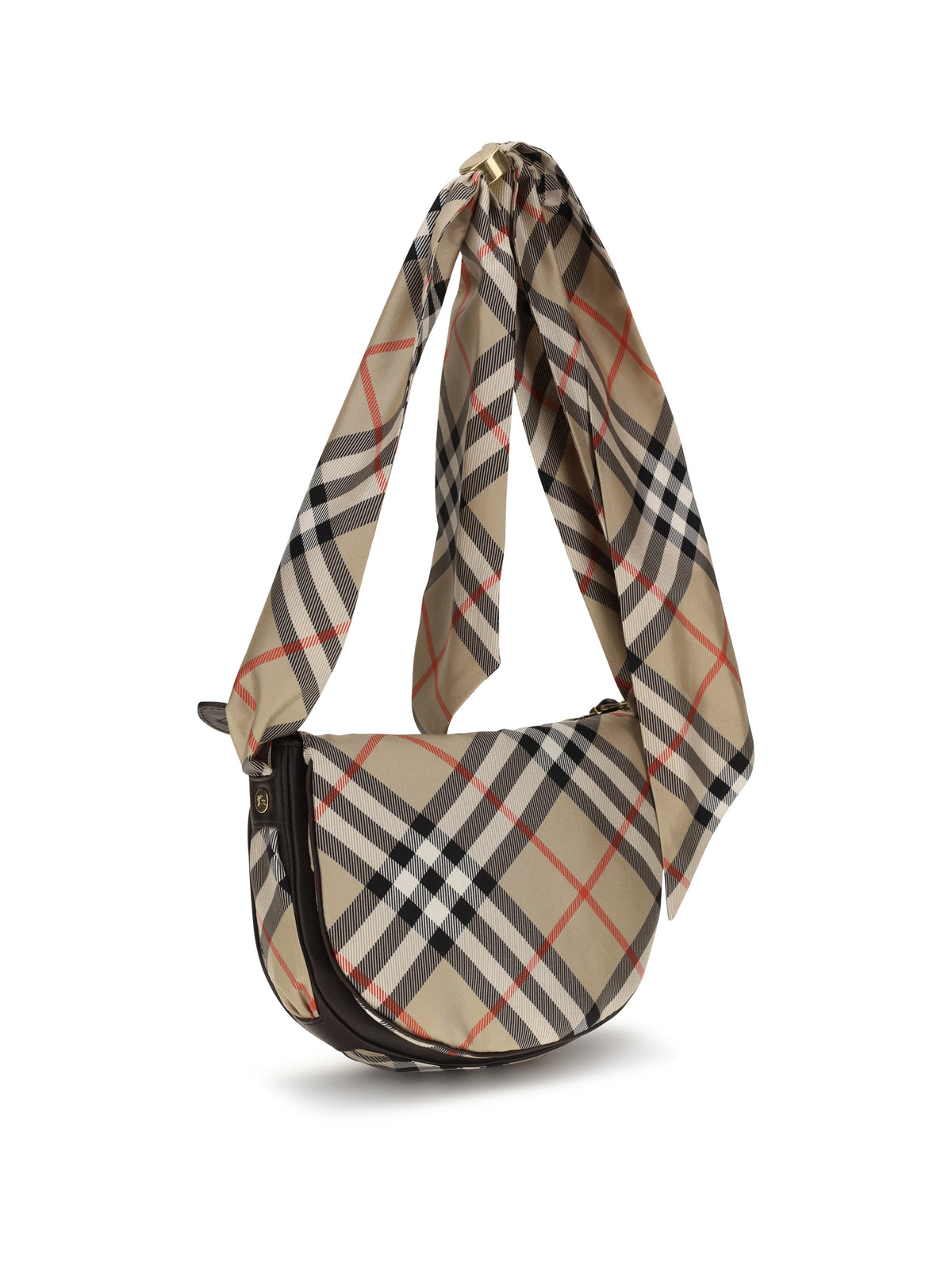 Burberry Women Ribbon Silk Twill Shoulder Bag