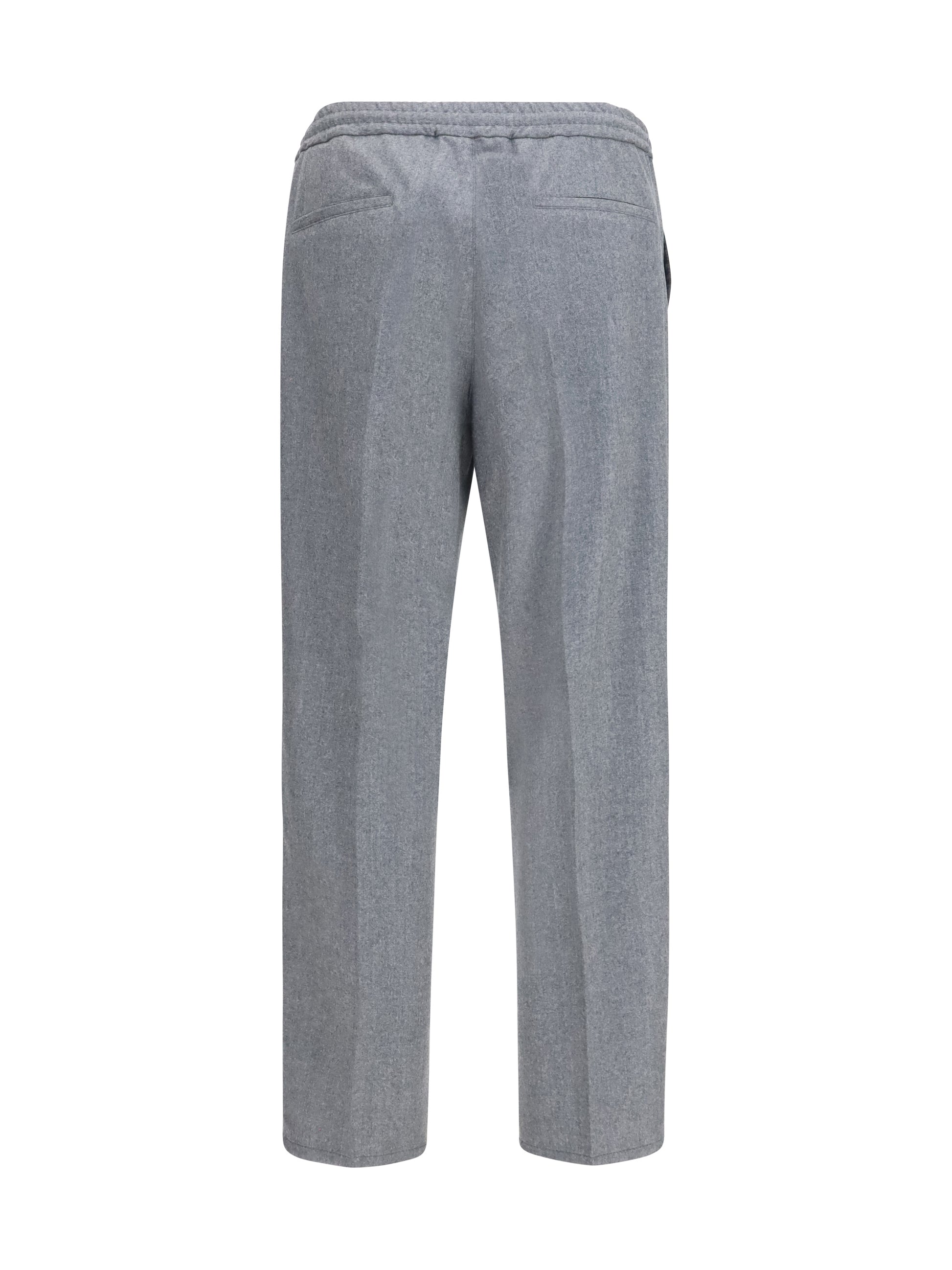 Brunello Cucinelli Men Virgin Wool Pants BRUNELLO CUCINELLI