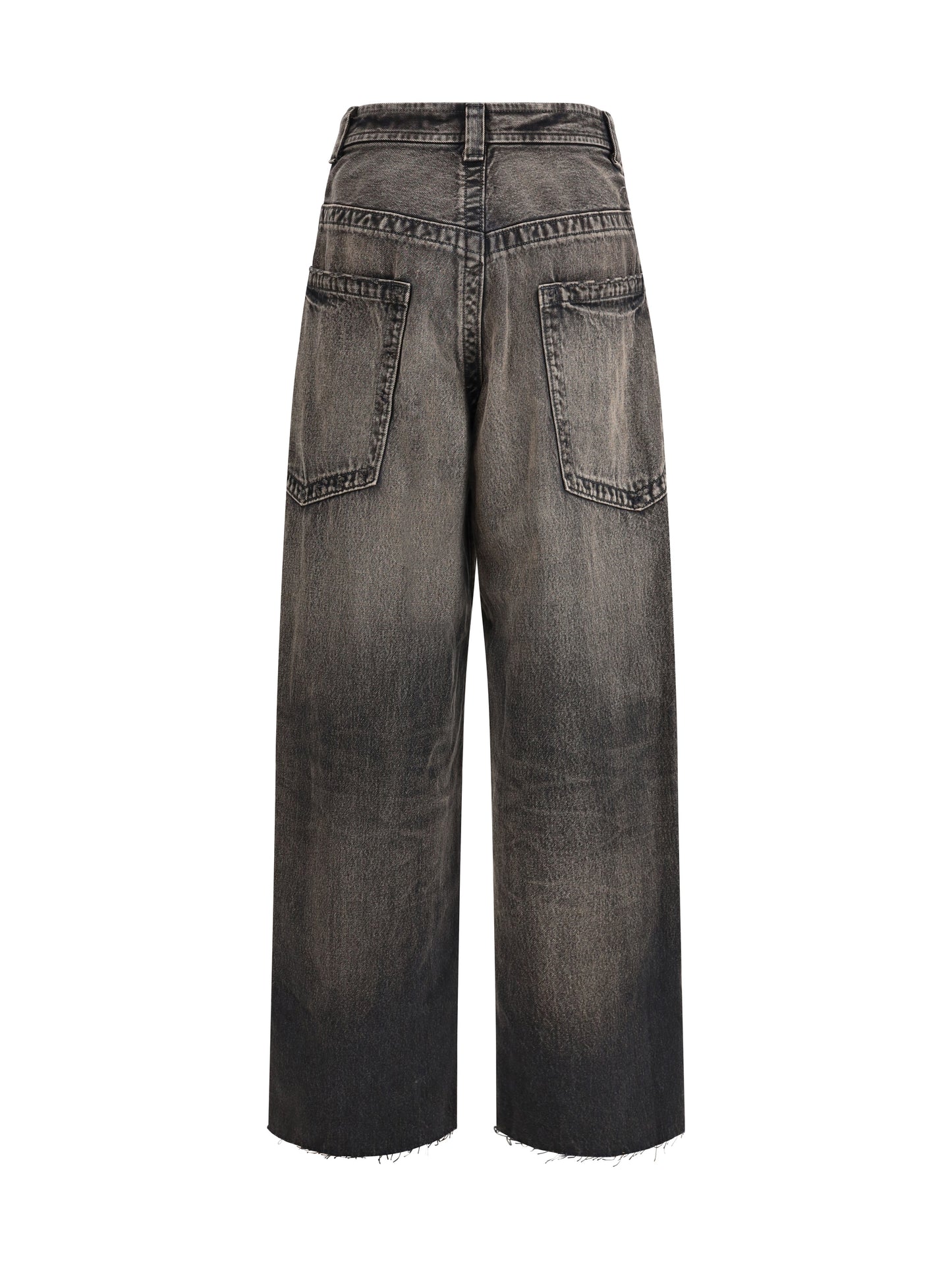 Maison Mihara Yasuhiro Women “Amateur Sewn Like” Wide Denim Jeans MAISON MIHARA YASUHIRO