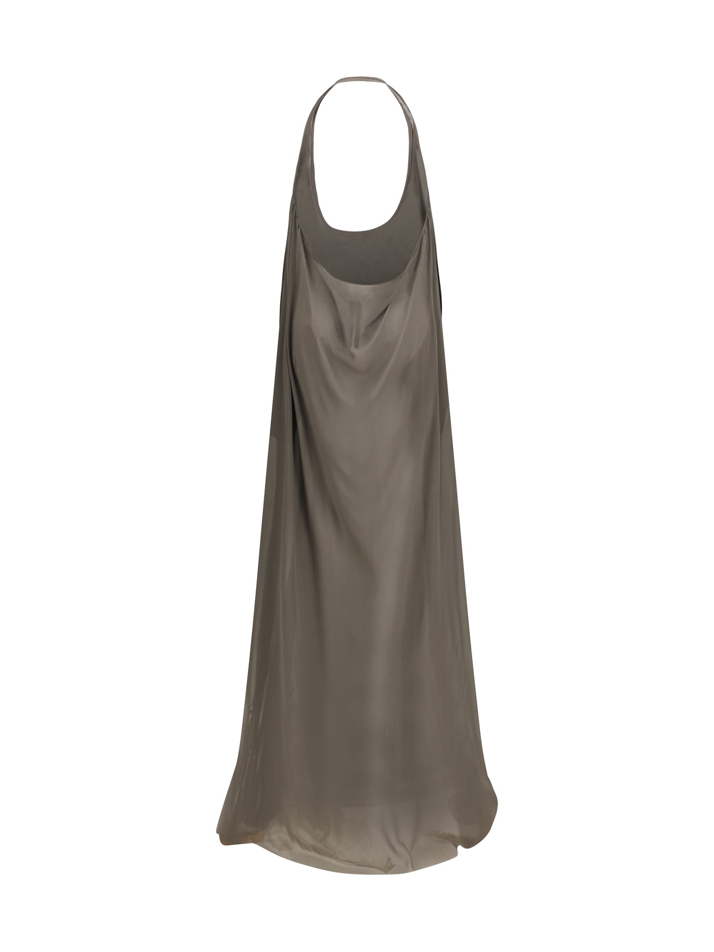 Rick Owens Women Haltar Silk Georgette Dress RICK OWENS