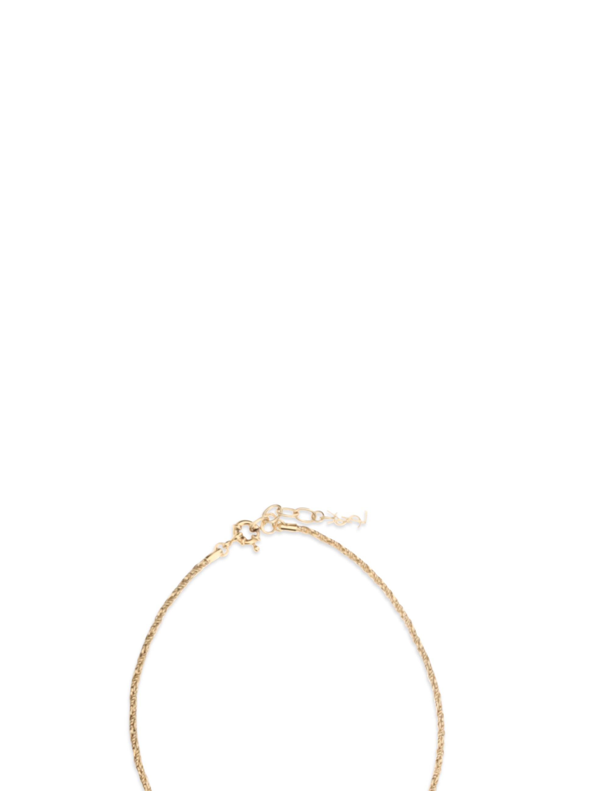 Saint Laurent Women Metal Chain Necklace SAINT LAURENT