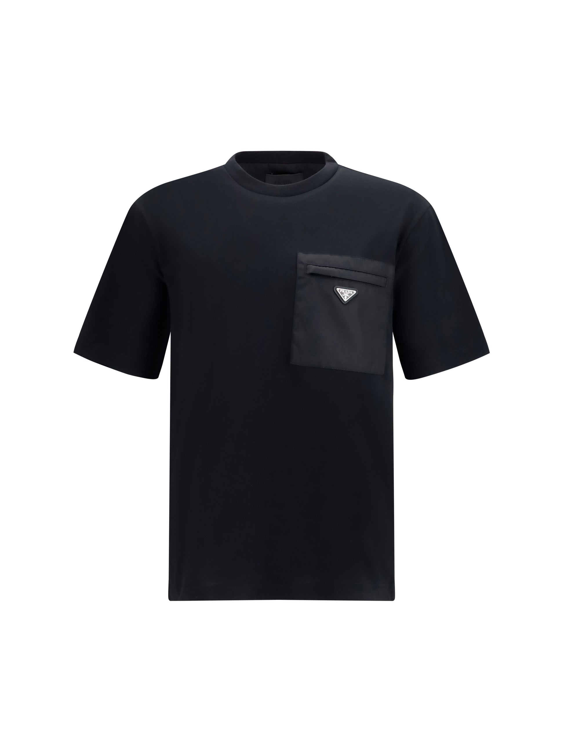 Prada Men Pocket T-Shirt With Logo PRADA