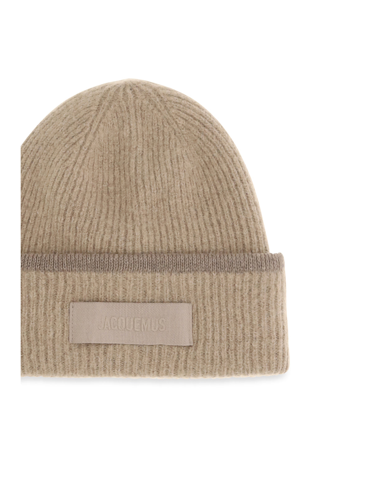 Jacquemus Women Gros Grain Ribbed Beanie JACQUEMUS