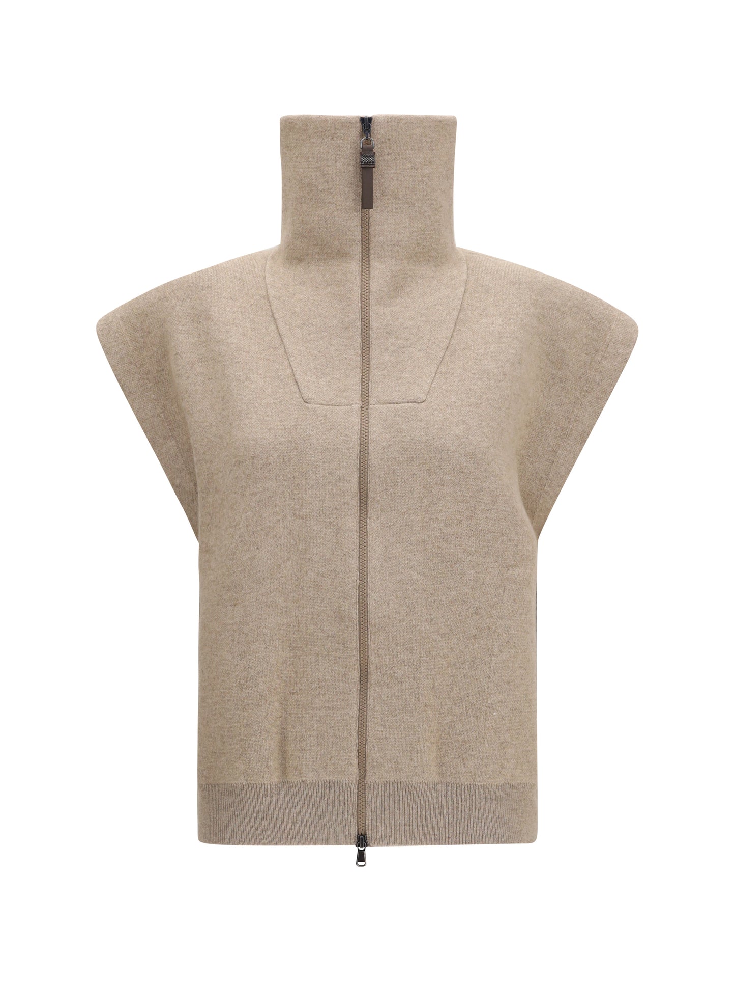 Brunello Cucinelli Women High-Neck Zip Cardigan BRUNELLO CUCINELLI
