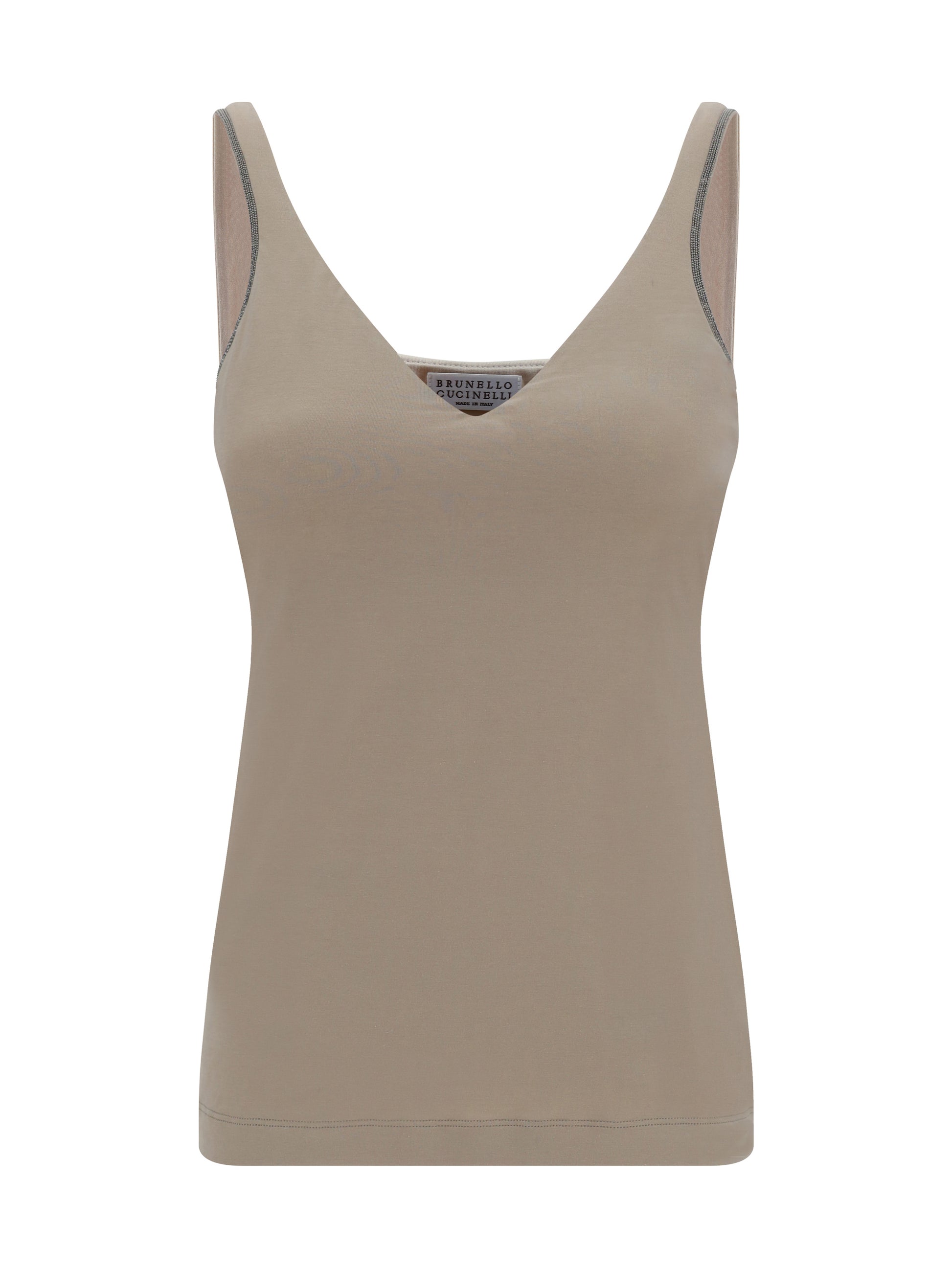 Brunello Cucinelli Women Top With Embellishments BRUNELLO CUCINELLI