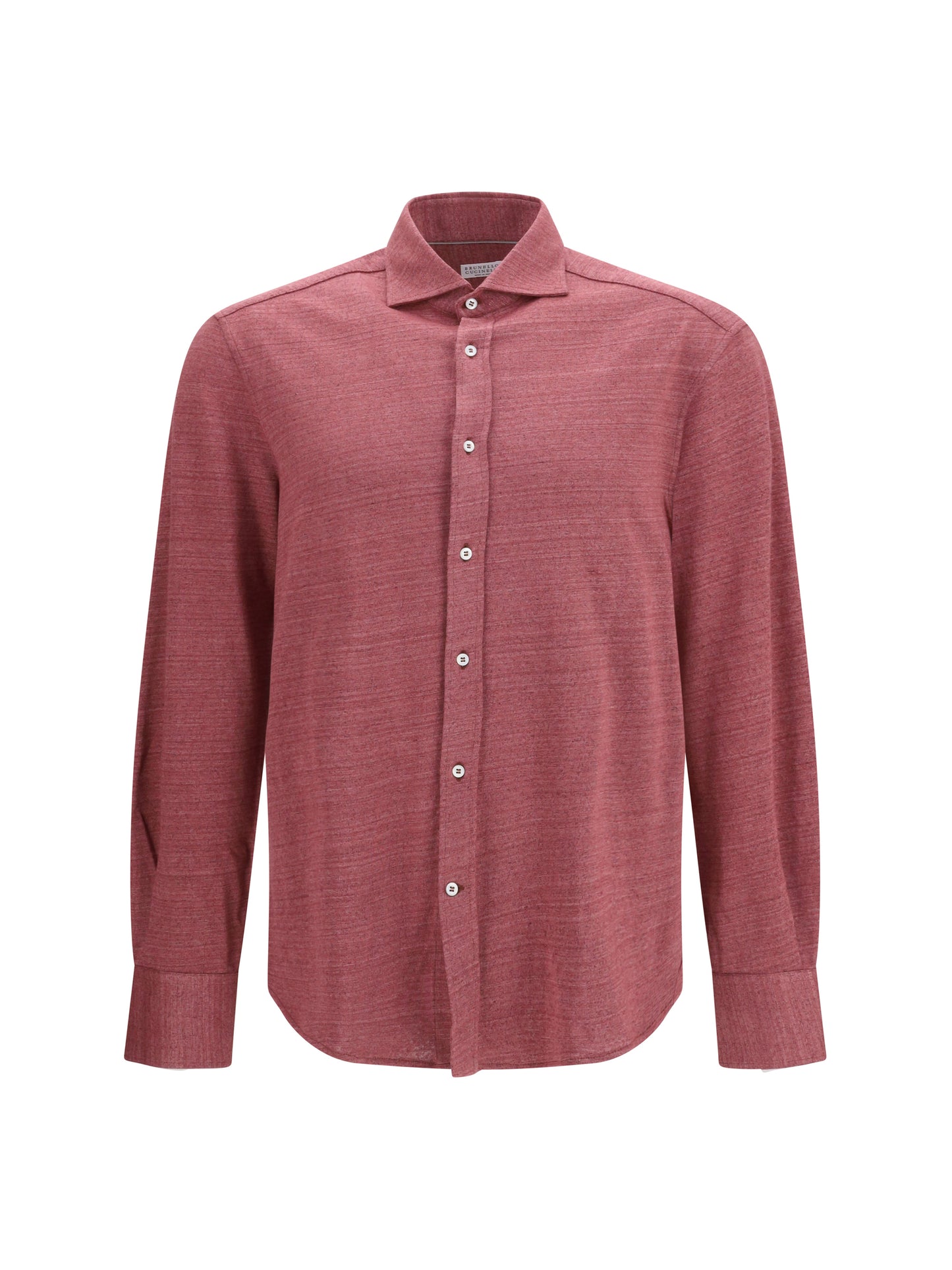 Brunello Cucinelli Men Linen And Cotton Knit Shirt BRUNELLO CUCINELLI