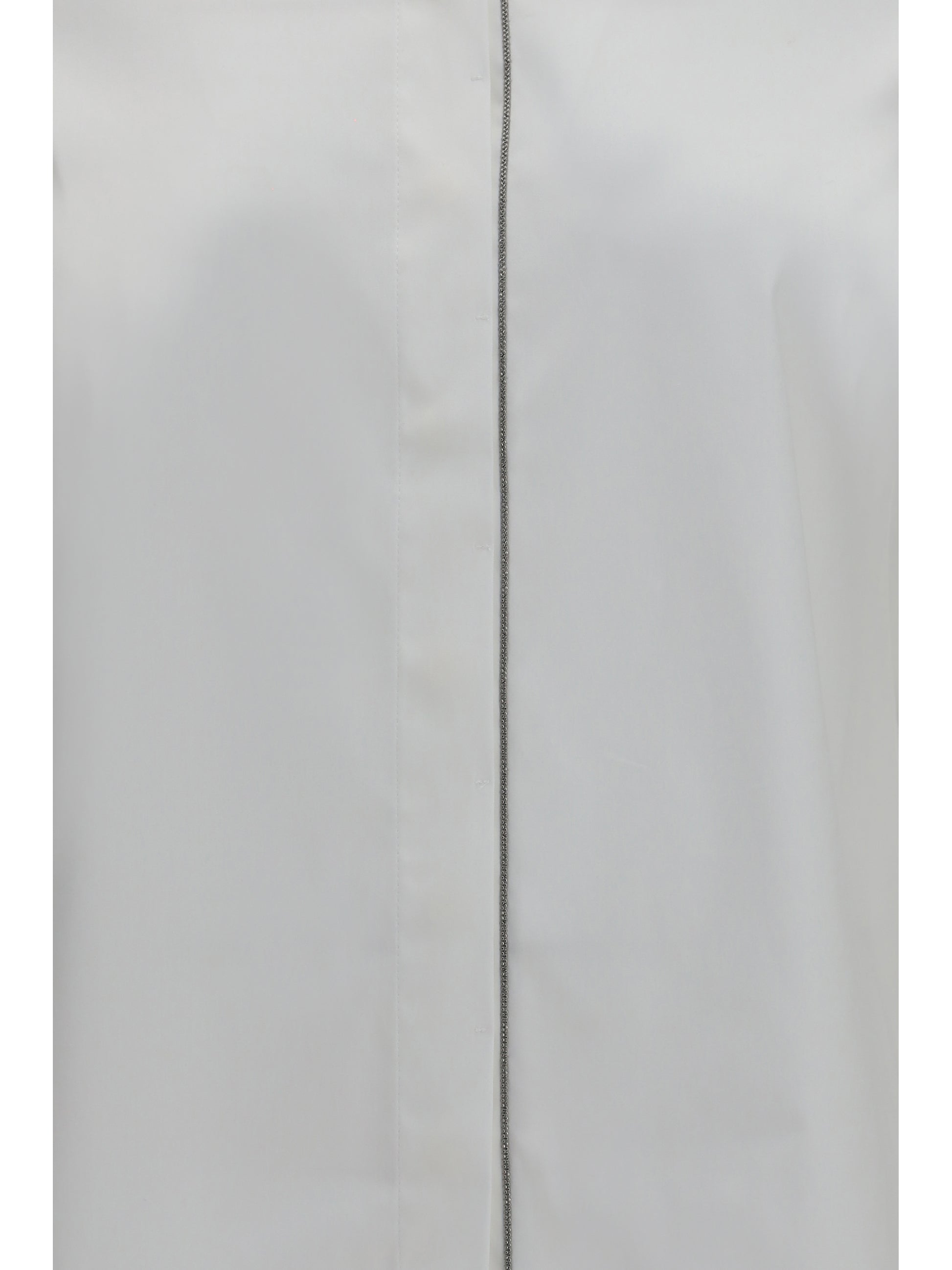 Brunello Cucinelli Women Stretch Cotton Poplin Shirt BRUNELLO CUCINELLI