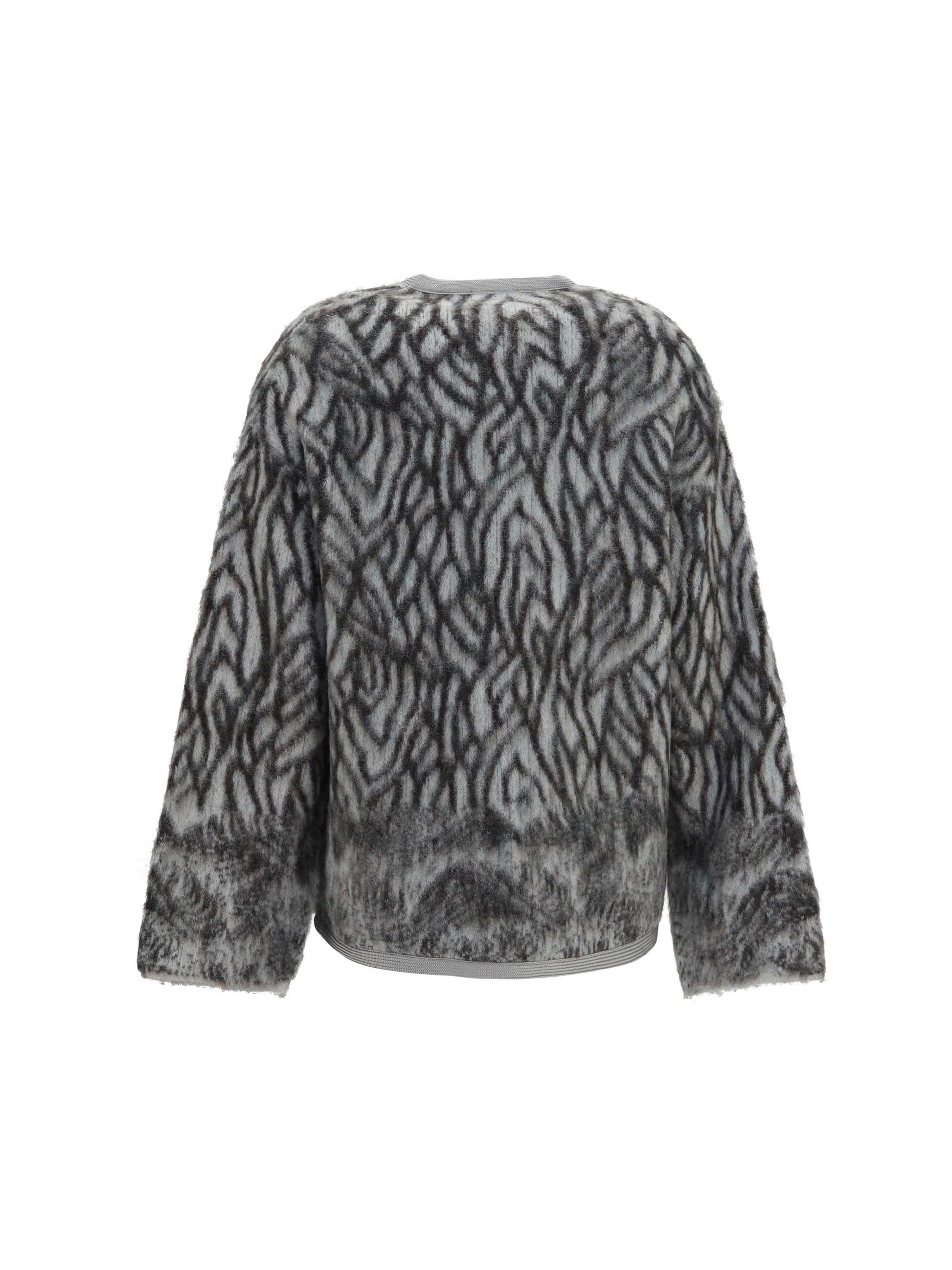 Forte_Forte Women Heron Feather Motif Brushed Cardigan FORTE FORTE