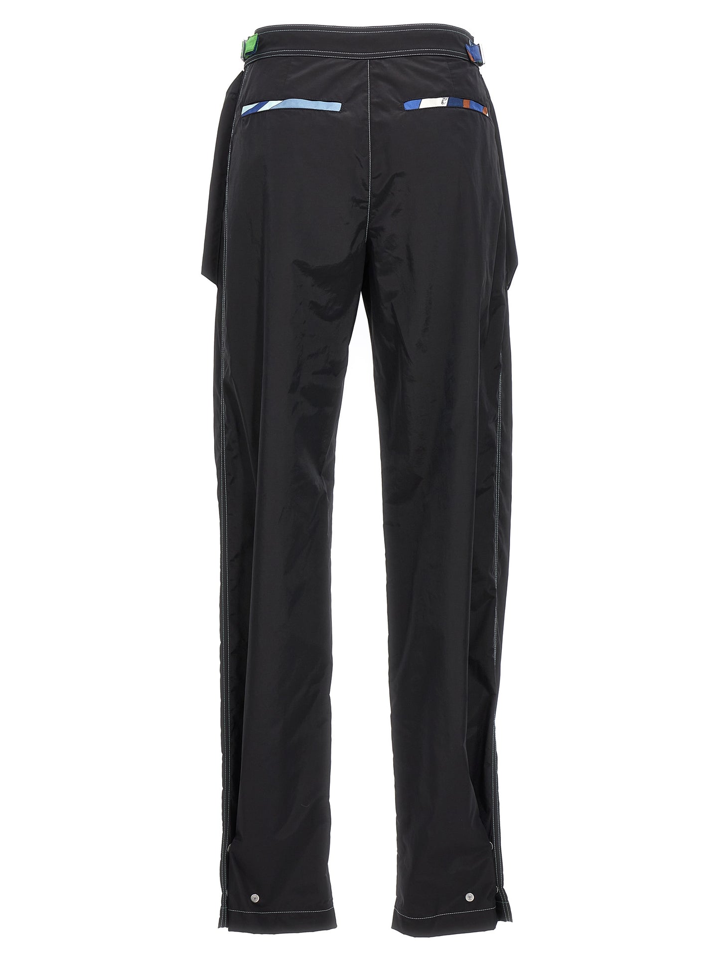 Emilio Pucci Women Logo Nylon Pants PUCCI