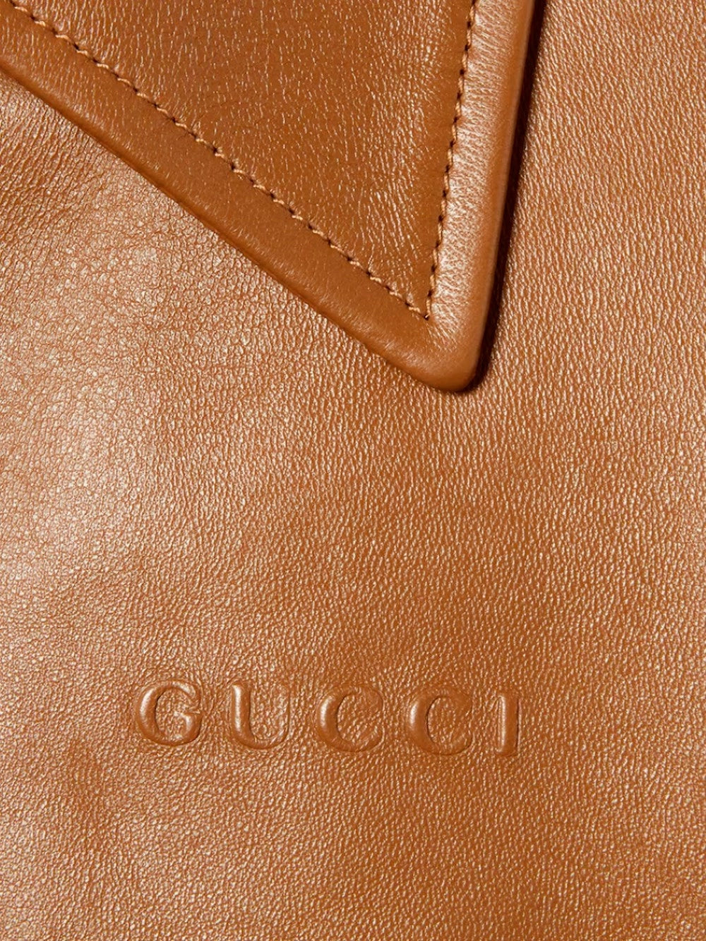 Gucci Women Leather Bomber Jacket GUCCI