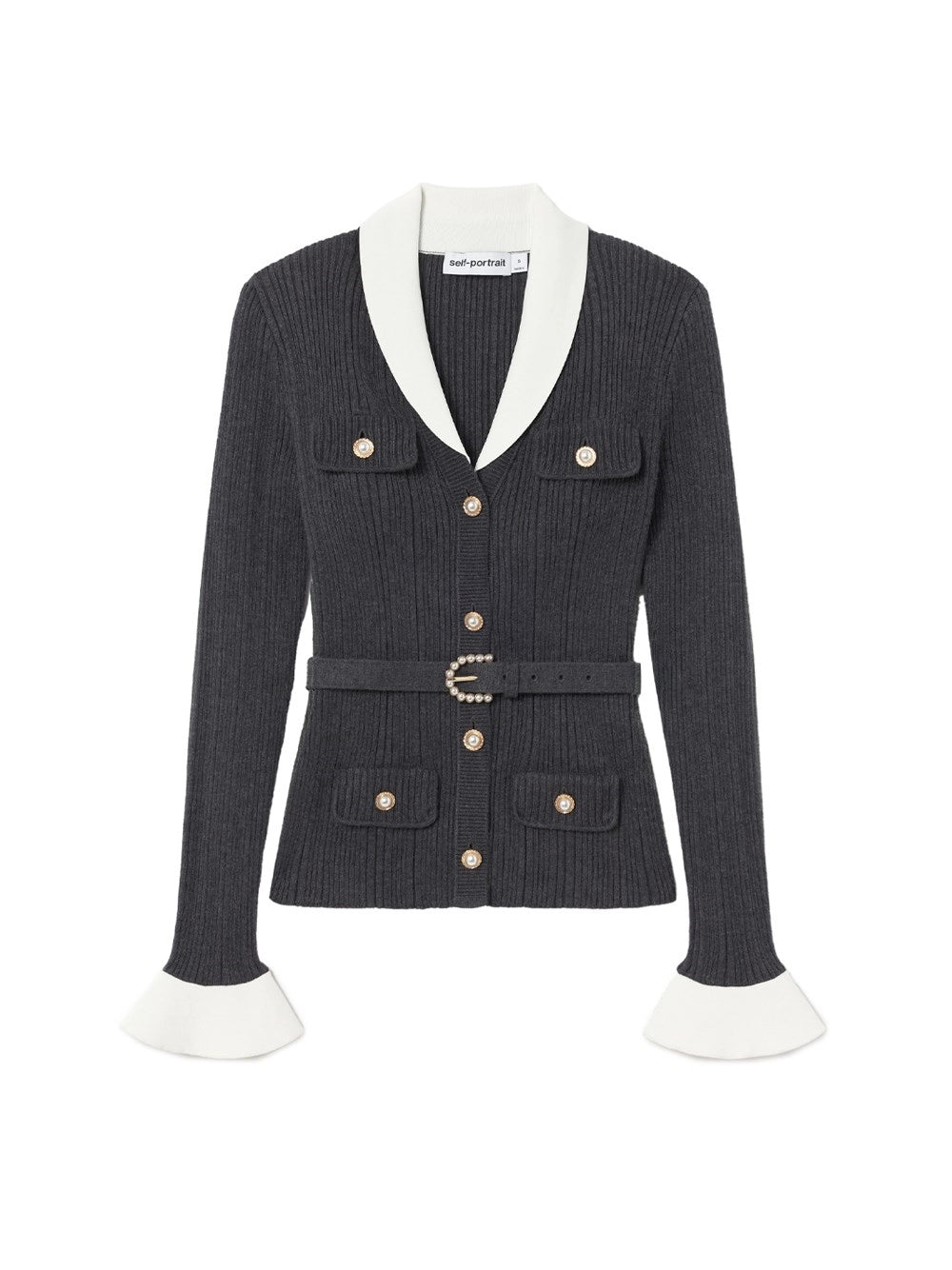 Self-Portrait Women Knit Cardigan