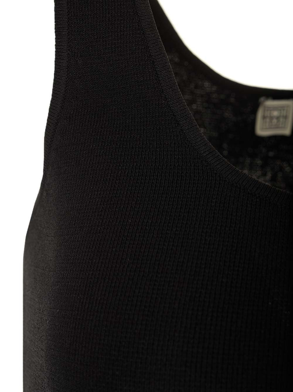 Toteme Women Compact Knit Tank Black TOTEME