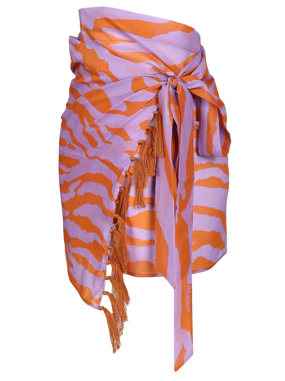 The Attico Women Animalier Pareo THE ATTICO