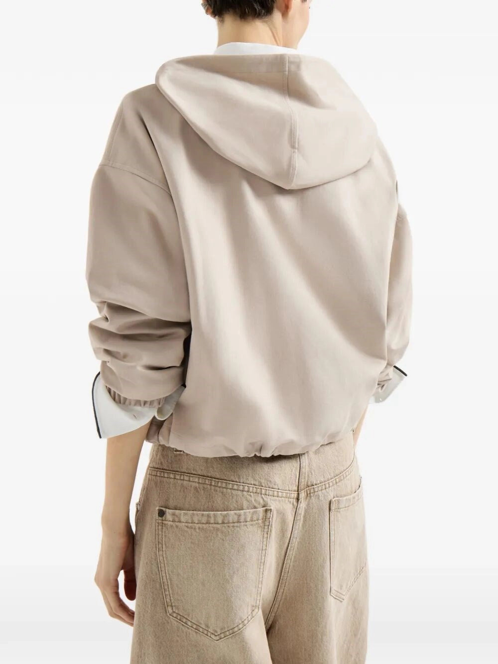 Brunello Cucinelli Women Couture Interlock Hoodie BRUNELLO CUCINELLI