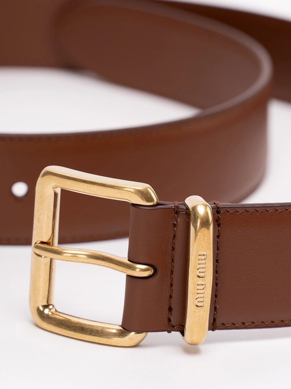 Miu Miu Women Leather Belt MIU MIU