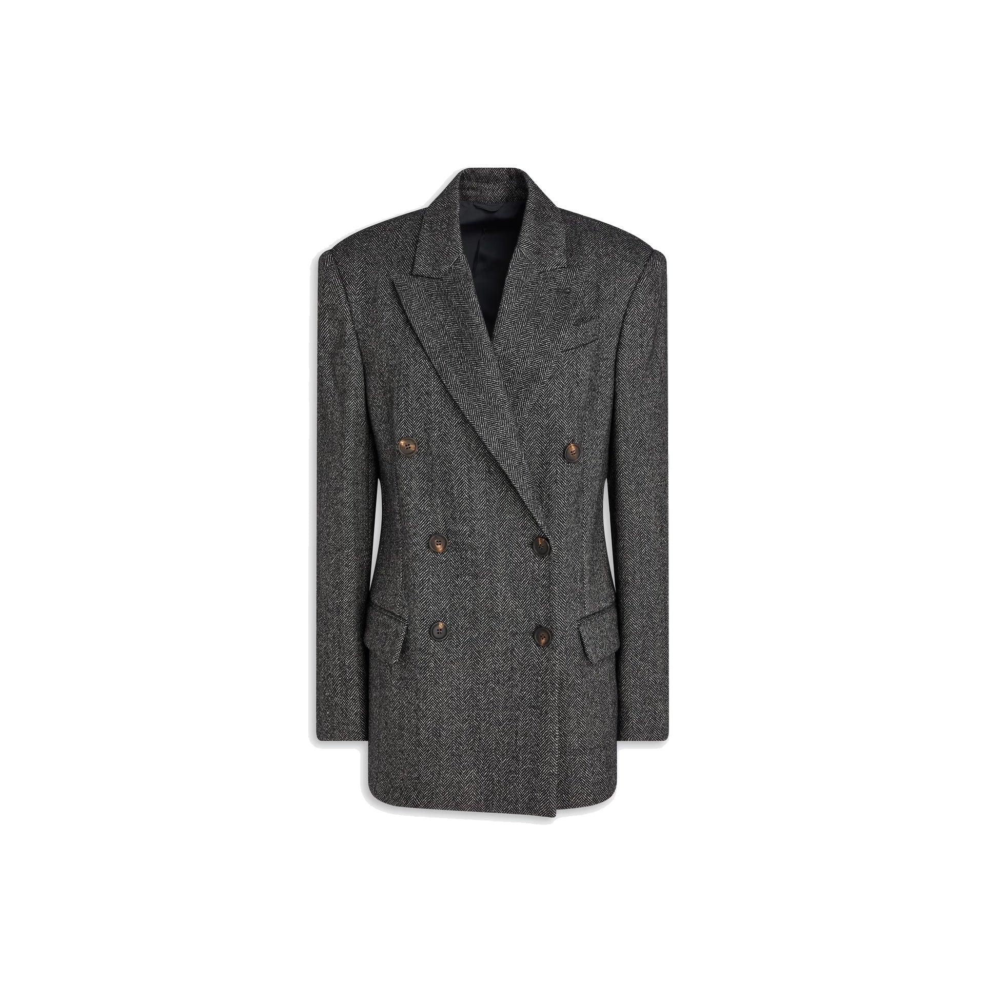 Brunello Cucinelli Herringbone Wool Blazer Women BRUNELLO CUCINELLI