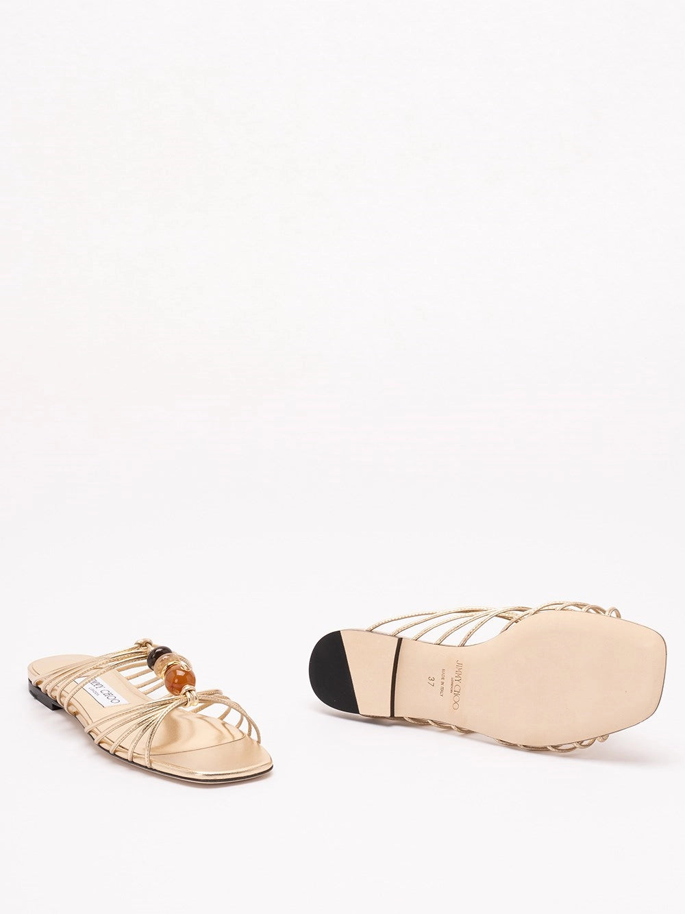 Jimmy Choo Women `Lova Mule Flat` JIMMY CHOO