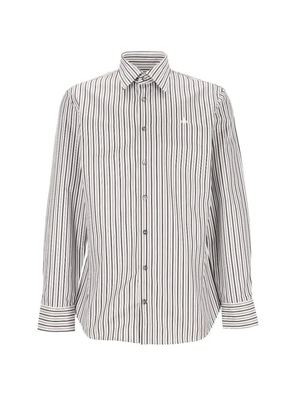 Vivienne Westwood Men Striped Ghost Shirt VIVIENNE WESTWOOD