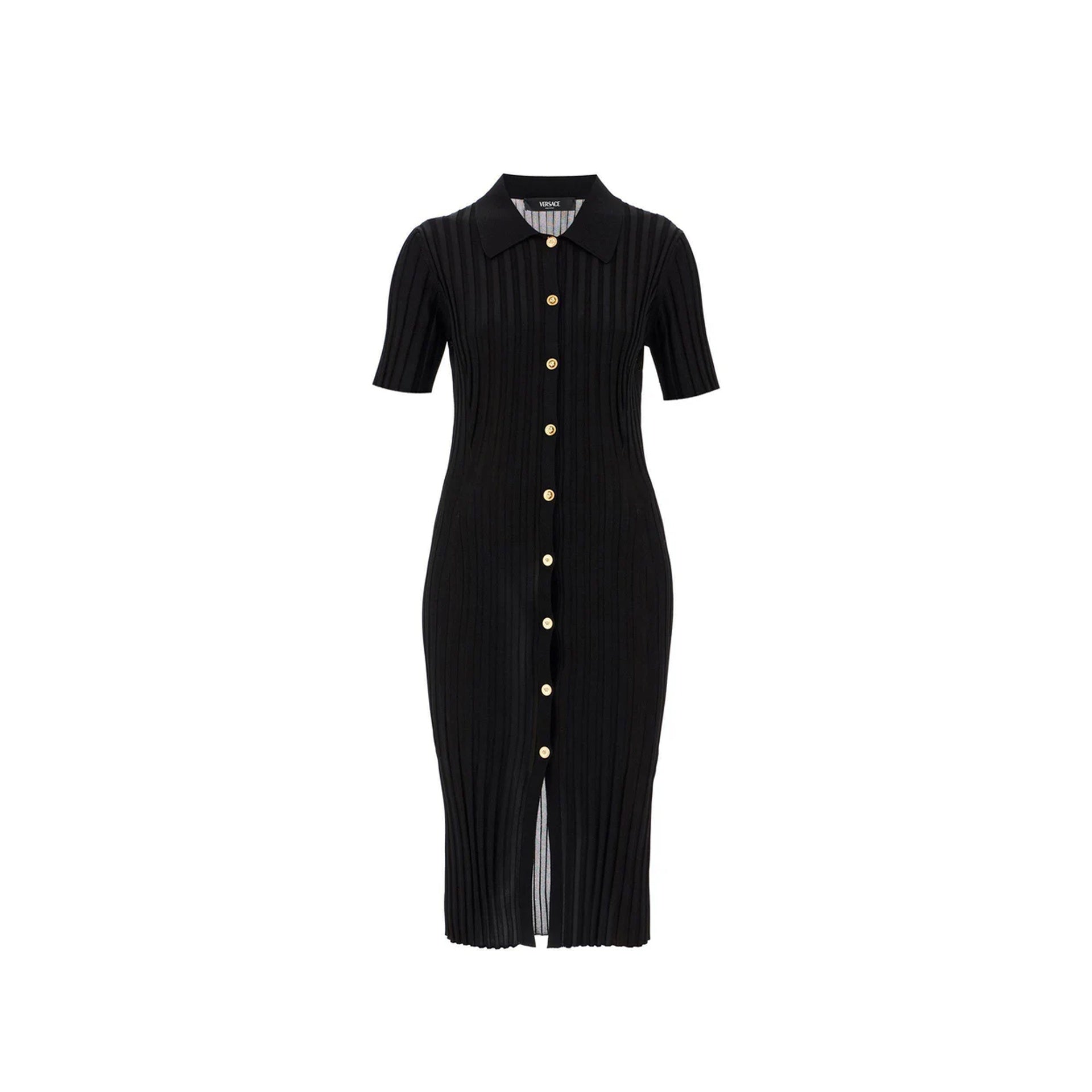Versace Knitted Mini Dress Women VERSACE