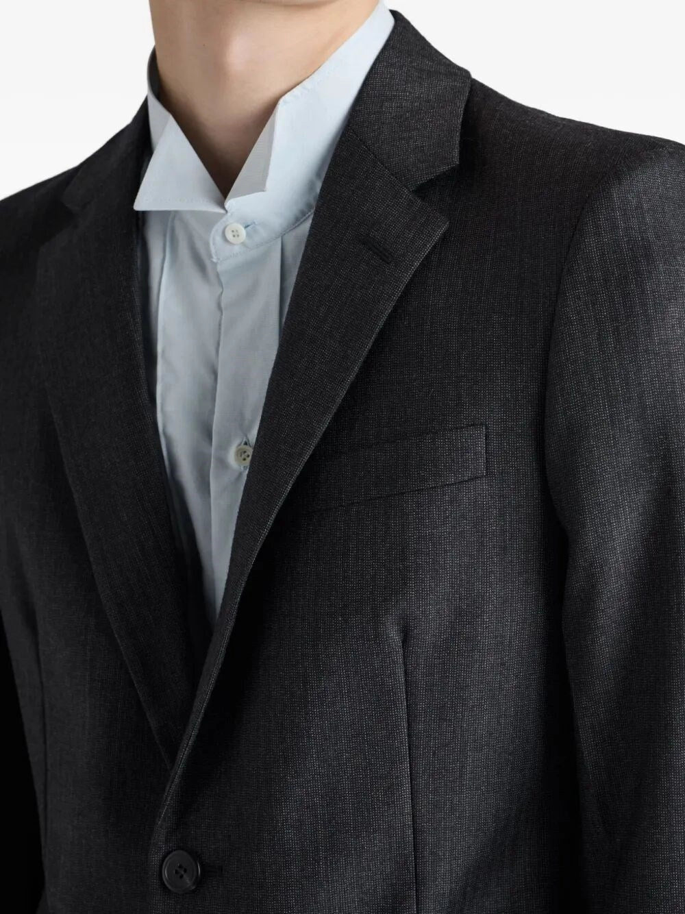 Prada Men Wool Suit