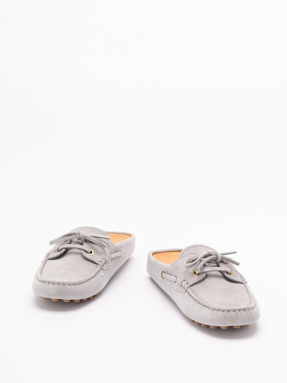 Tod's Women `Glove Gommino` Loafers In Suede TOD'S