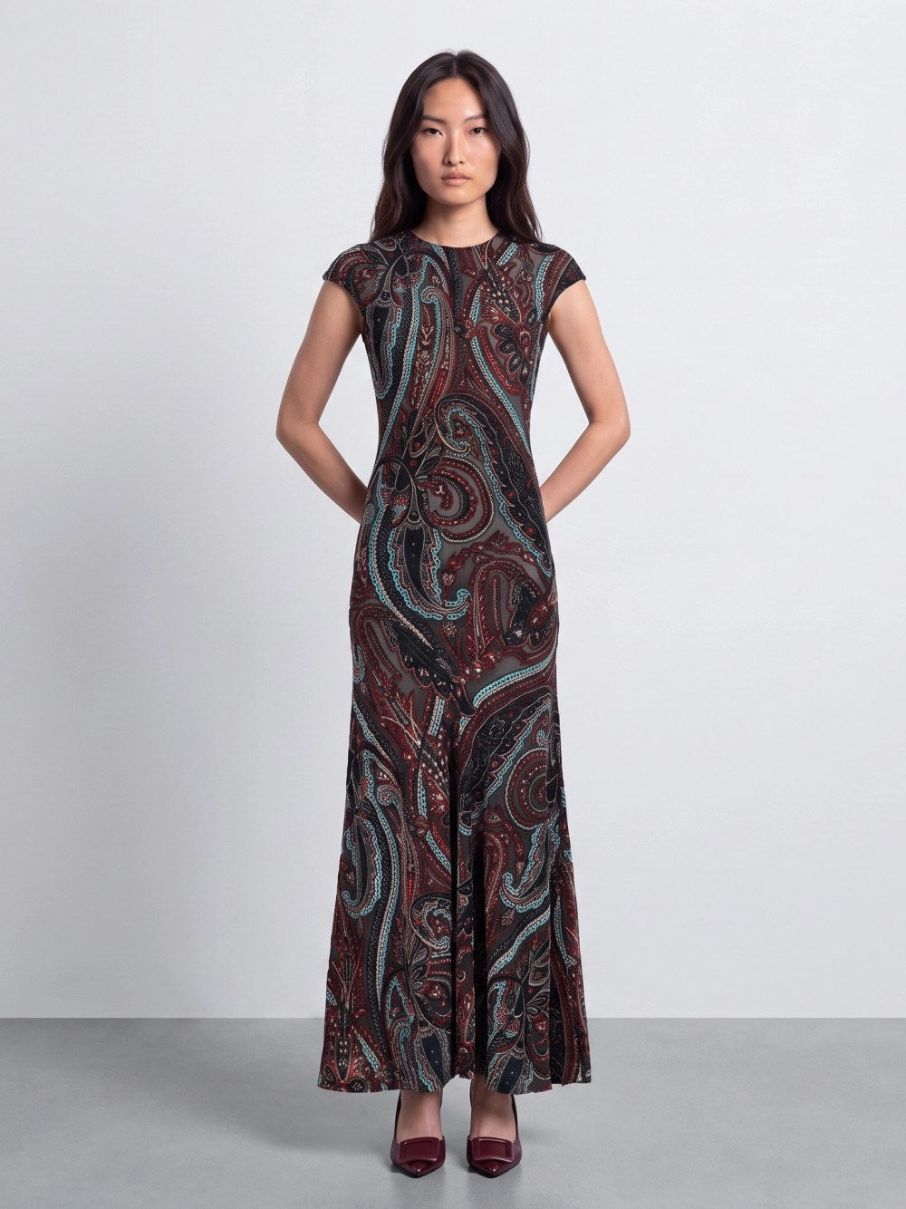Etro Women Paisley Long Dress ETRO