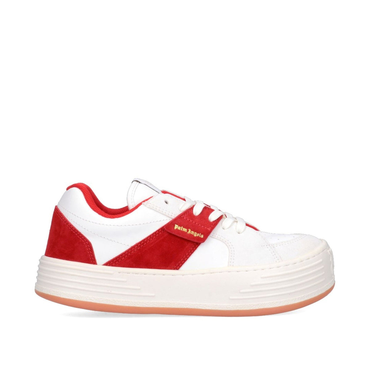 Palm Angels Leather Logo Sneakers Men PALM ANGELS