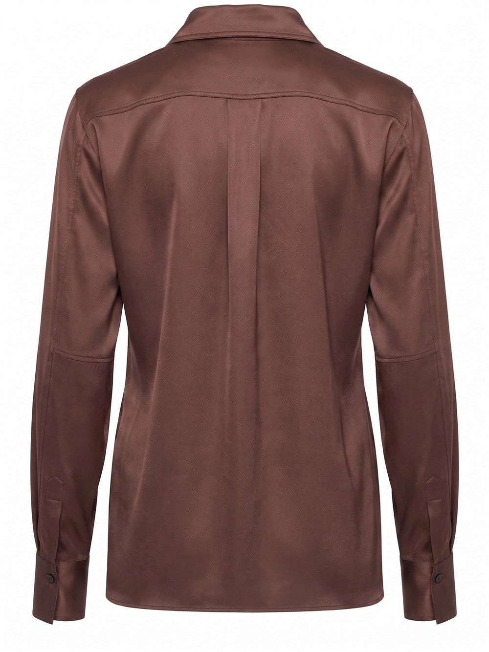 Brunello Cucinelli Women Satin Shirt With Monili BRUNELLO CUCINELLI