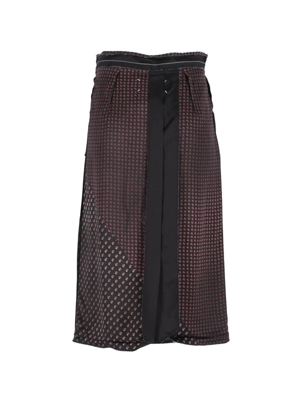 Maison Margiela Women Paisley Print Midi Skirt MAISON MARGIELA