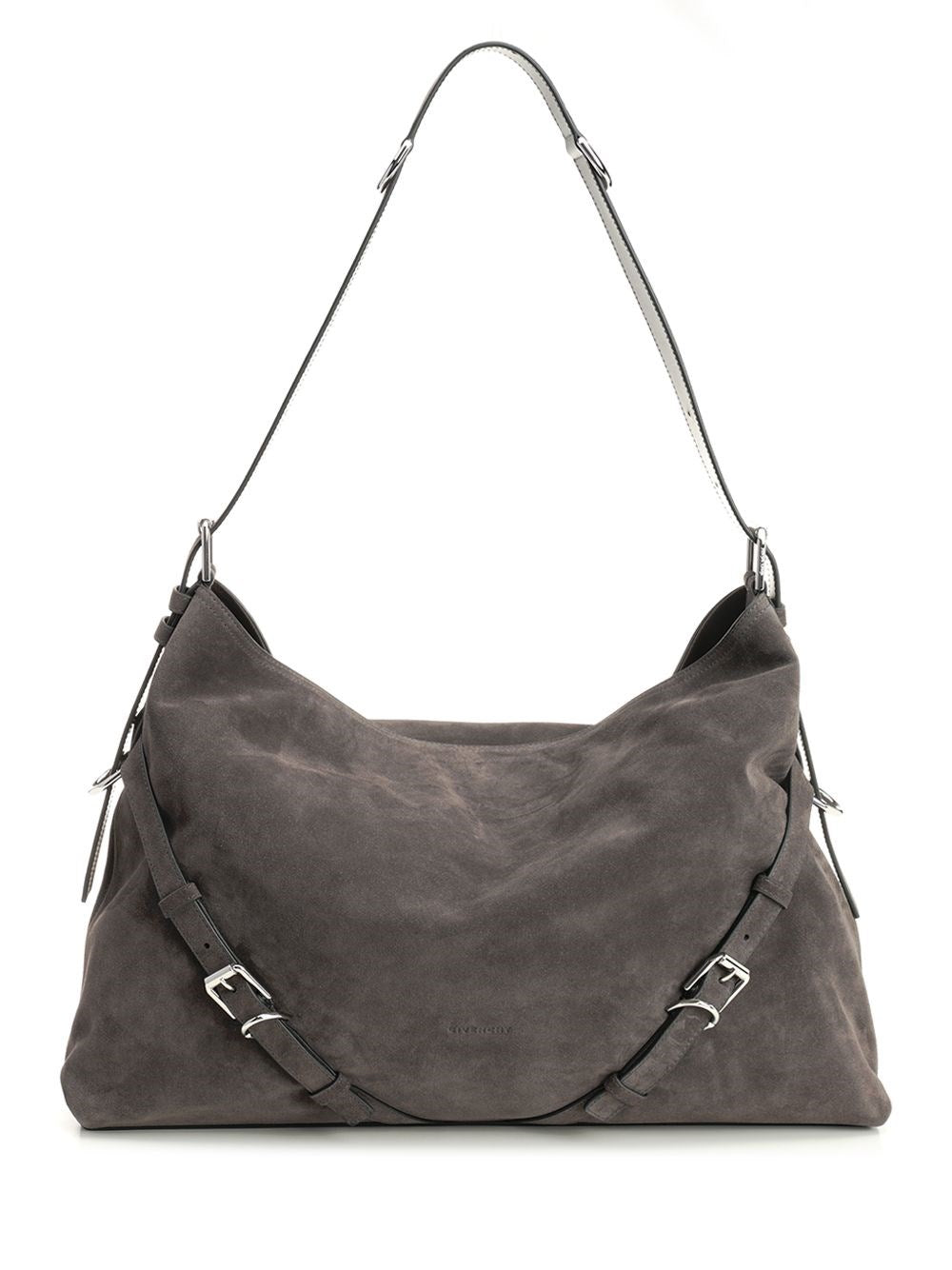 Givenchy Women Voyou Large Suede Shoulder Bag GIVENCHY