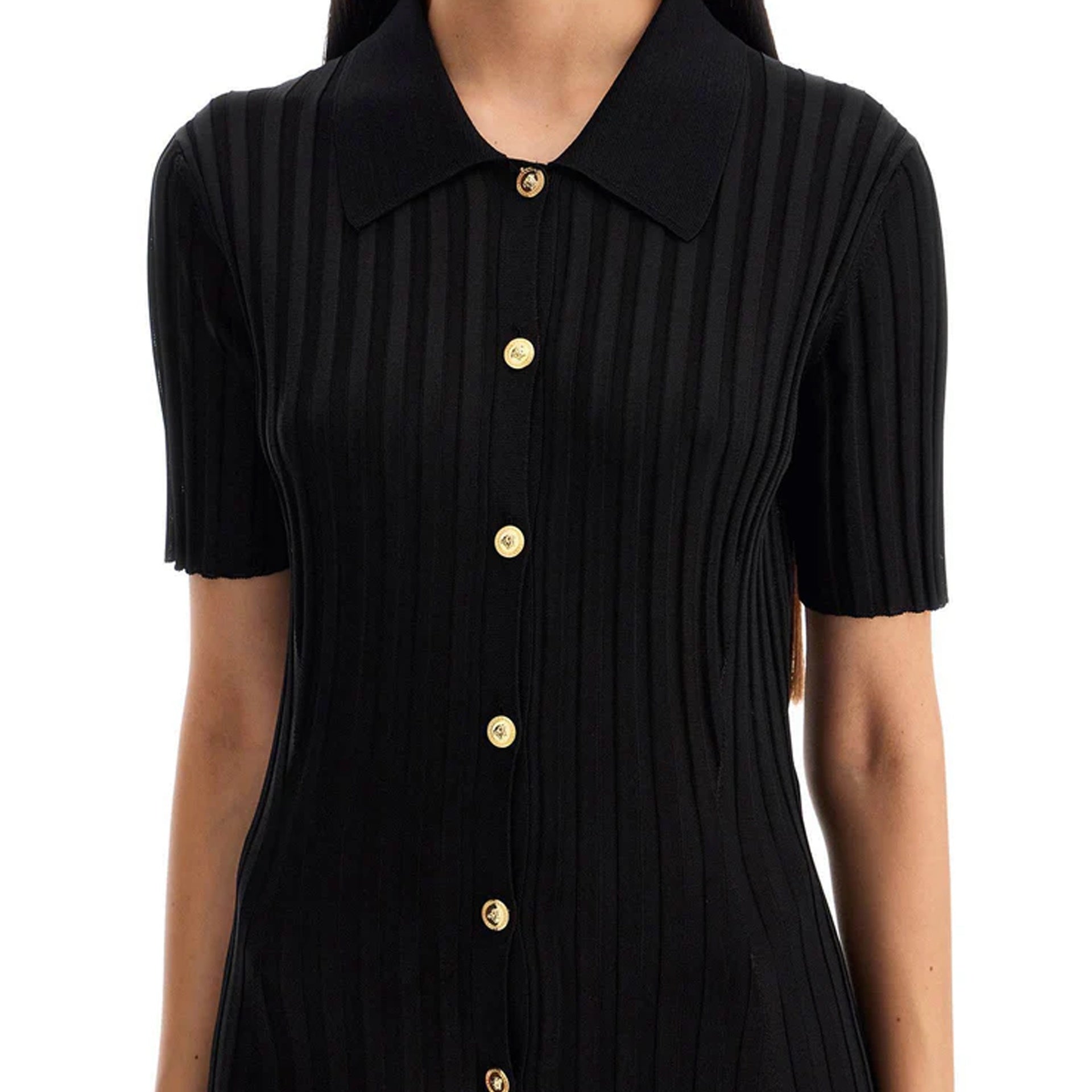 Versace Knitted Mini Dress Women VERSACE